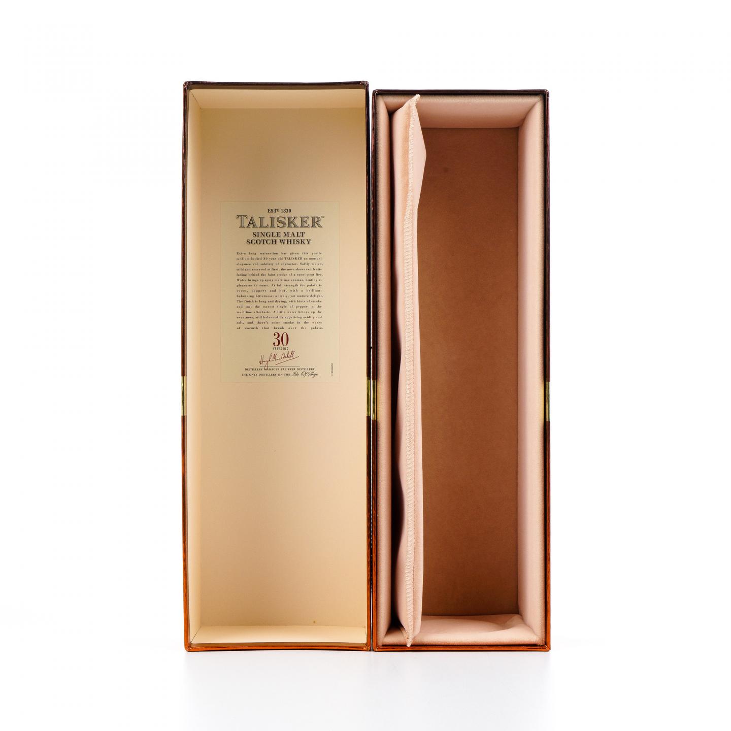 Talisker 泰斯卡 30年 2017 行货