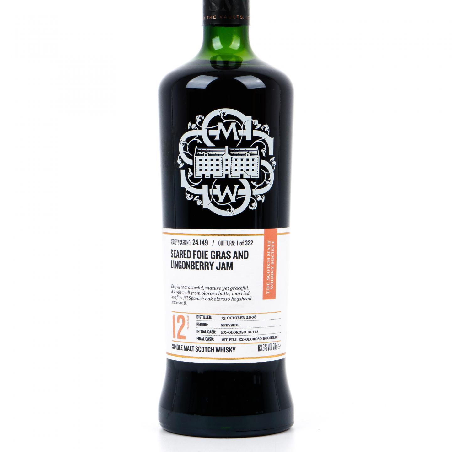 SMWS 24.149 麦卡伦 12年 2008 雪莉桶