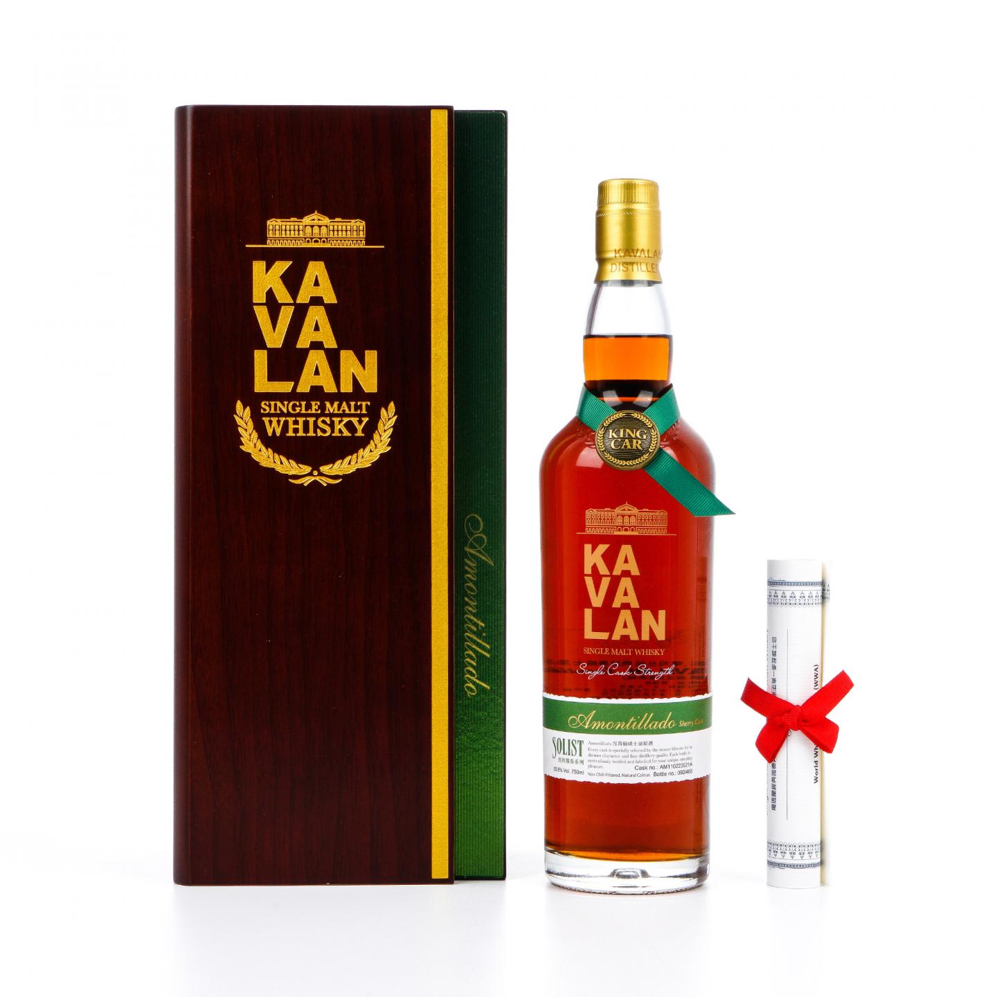Kavalan 噶玛兰 2019 经典独奏系列 雪莉桶#AM110223021A 750ml