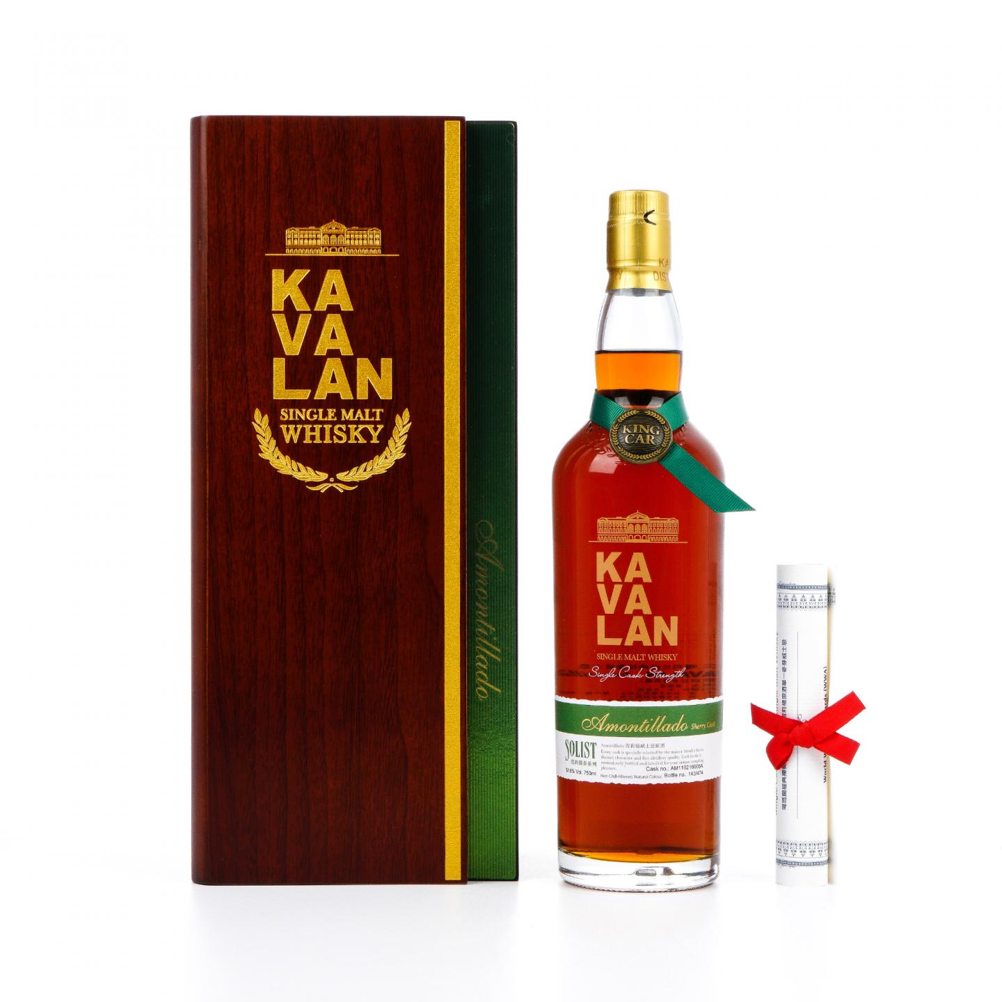 Kavalan 噶玛兰 2019 经典独奏系列 雪莉桶#AM110216006A 750ml