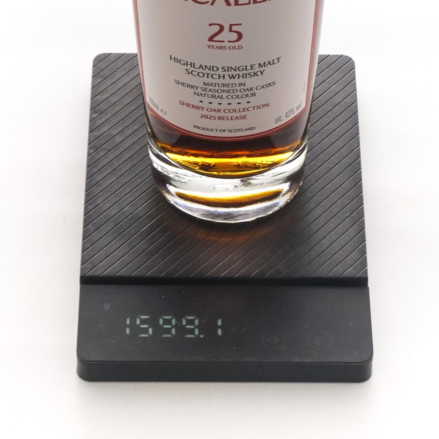 Macallan 麦卡伦 25年 2025 Sherry Oak Collection 43%