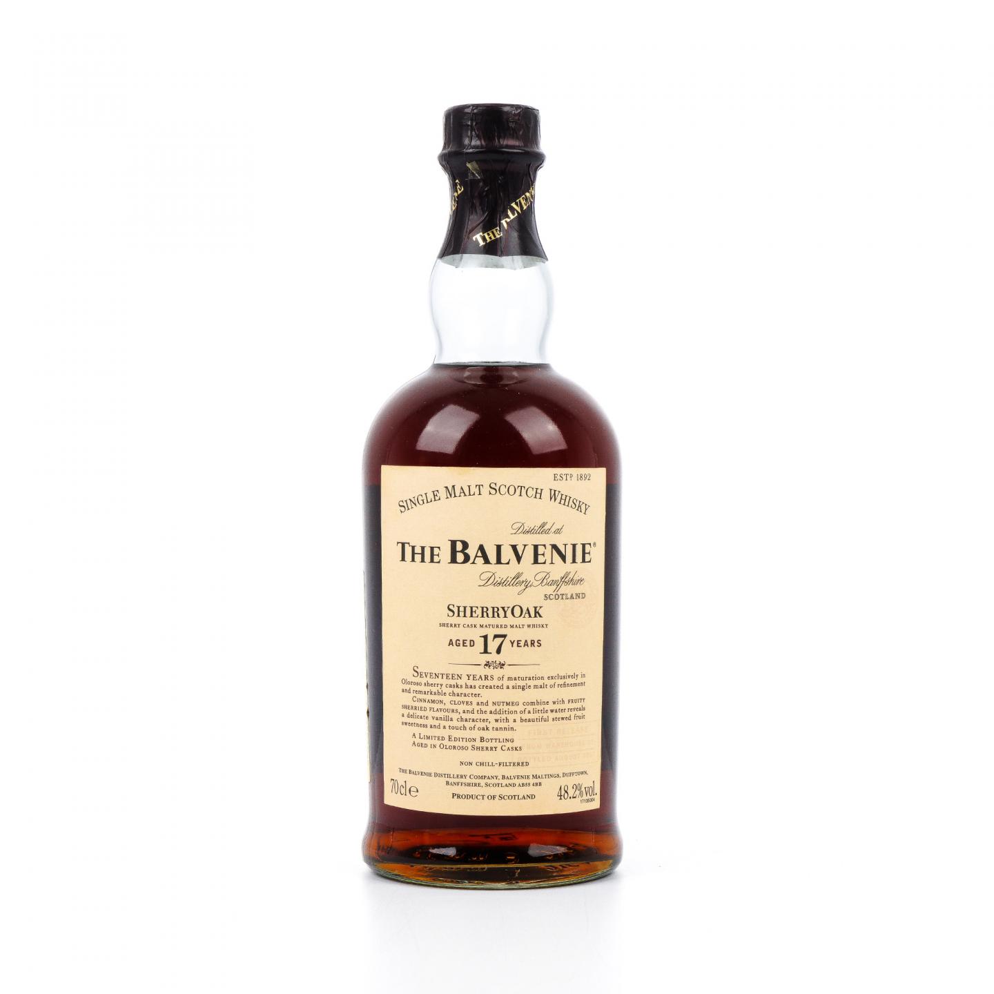 Balvenie 百富 17年 2007 雪莉桶 48.2%