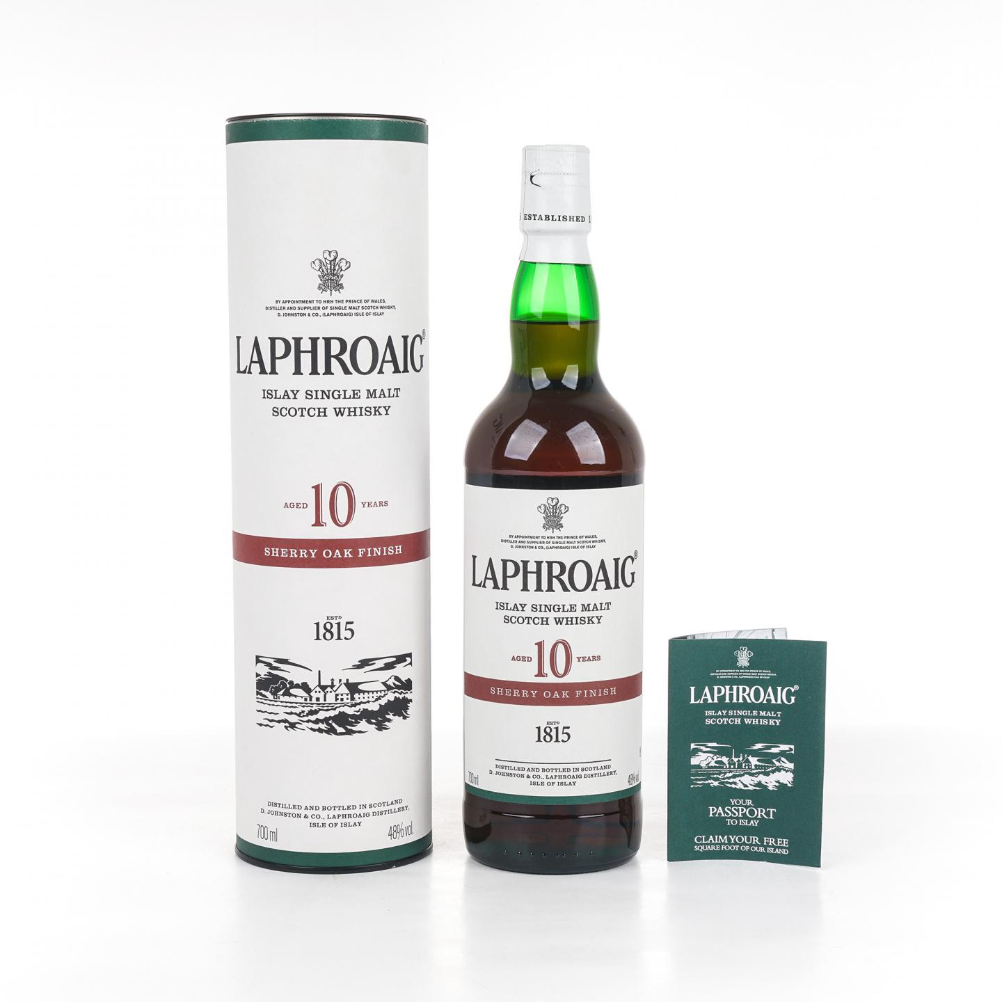 Laphroaig 拉弗格 10年 2021 雪莉桶后熟 首版 行货