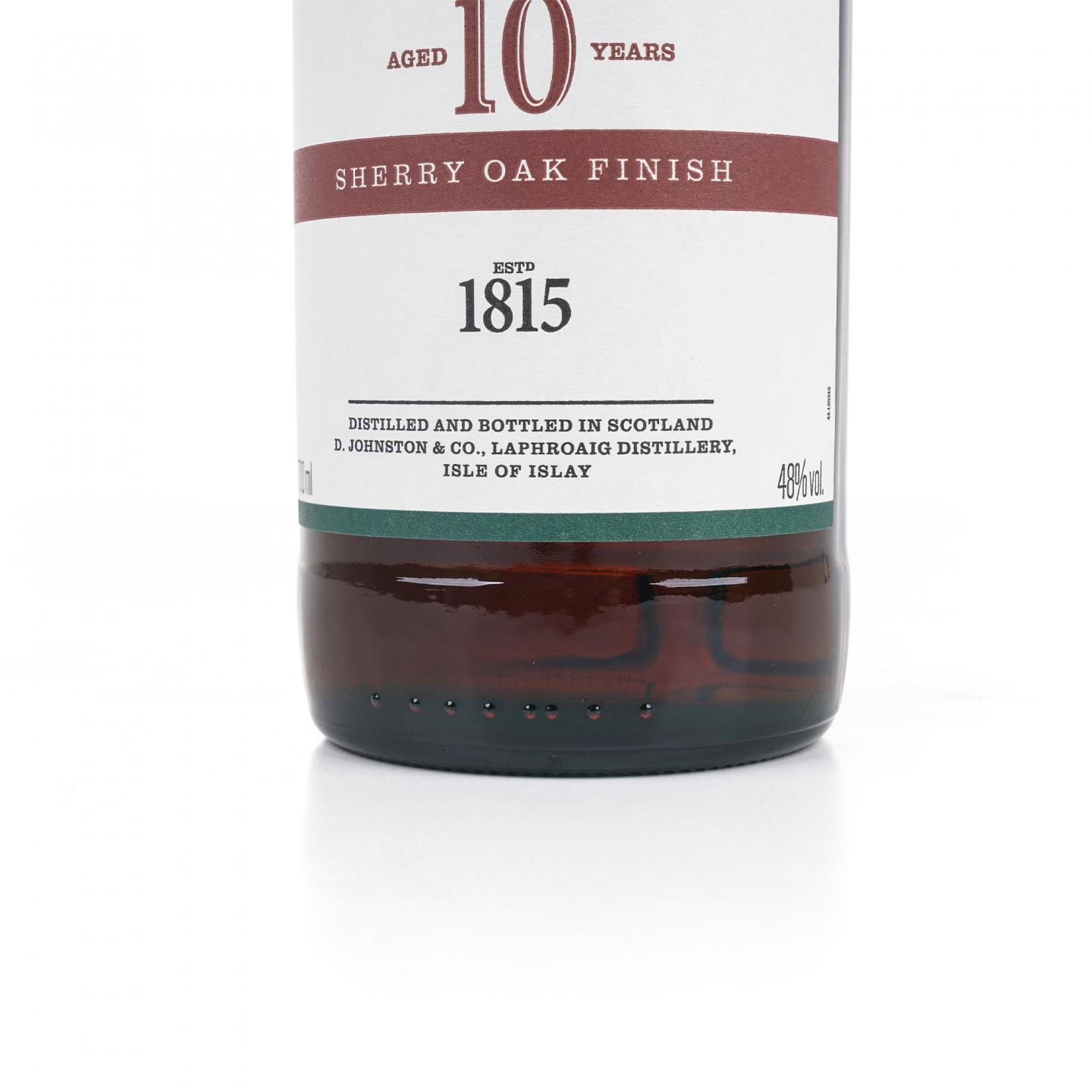 Laphroaig 拉弗格 10年 2021 雪莉桶后熟 首版 行货
