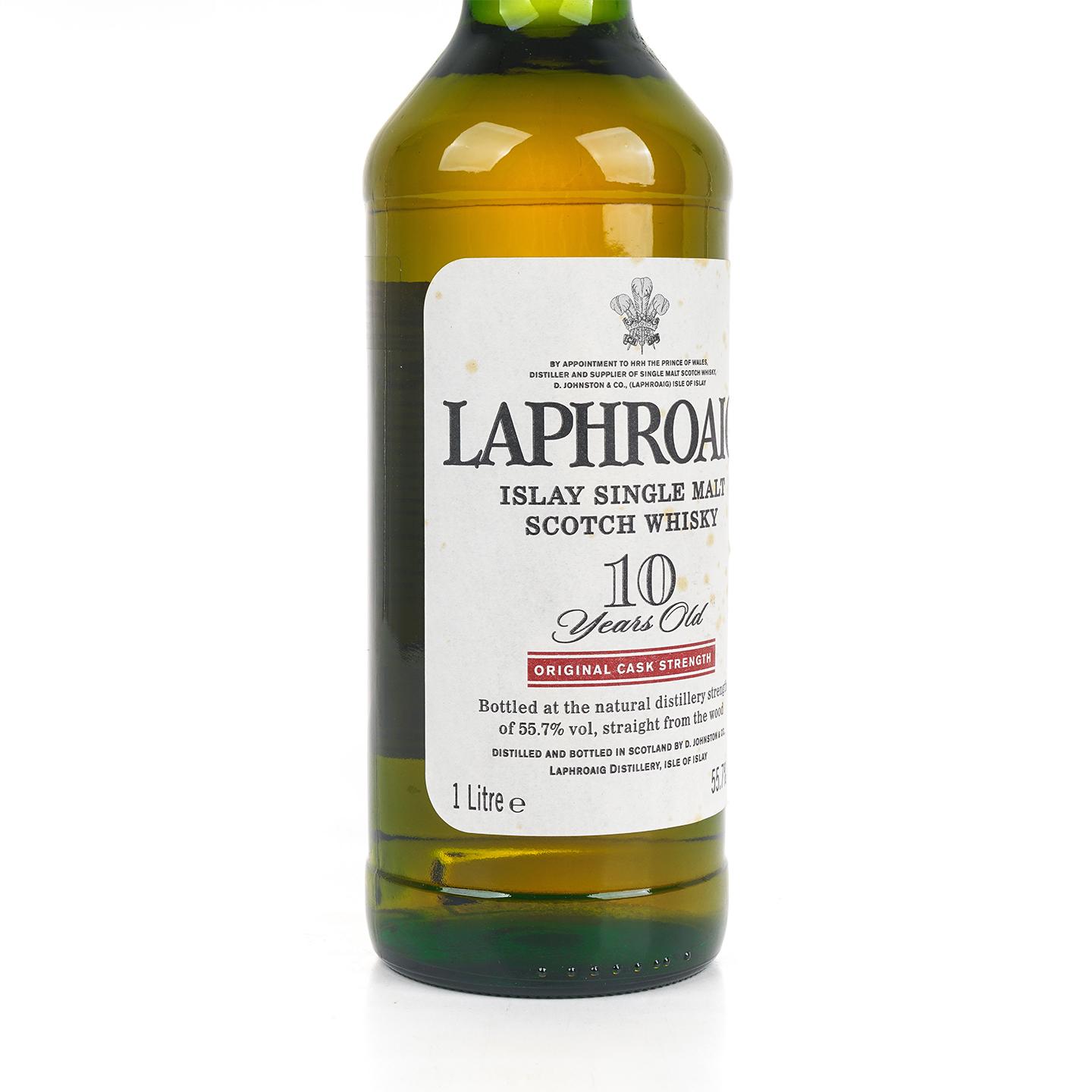 Laphroaig 拉弗格 10年 桶强 小红标 55.7% 1升装