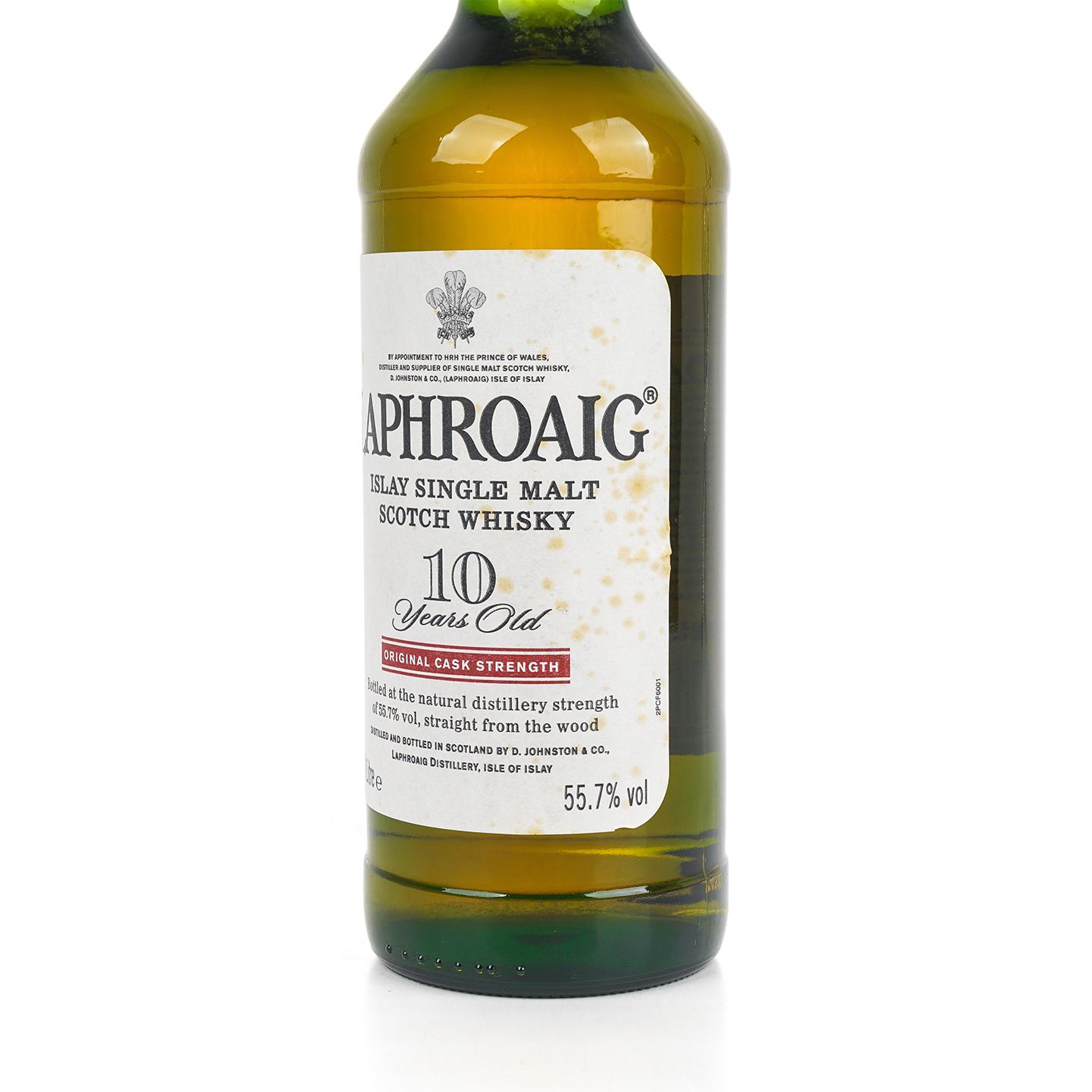Laphroaig 拉弗格 10年 桶强 小红标 55.7% 1升装