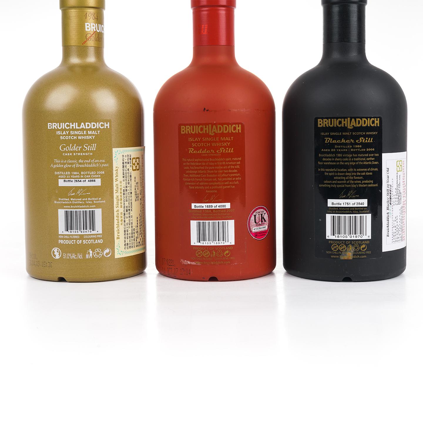 Bruichladdich 布赫拉迪 Still系列 3瓶组