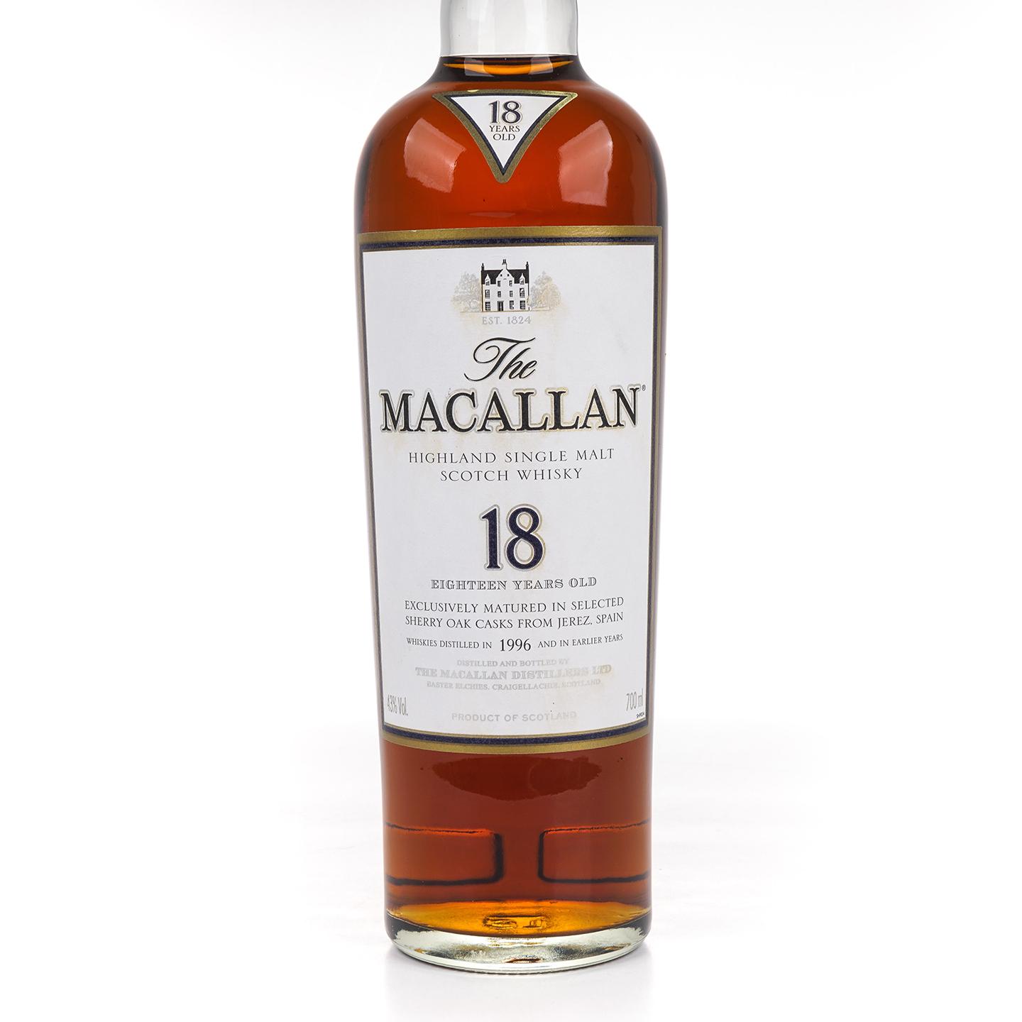 Macallan 麦卡伦 18年 1996 雪莉桶 行货