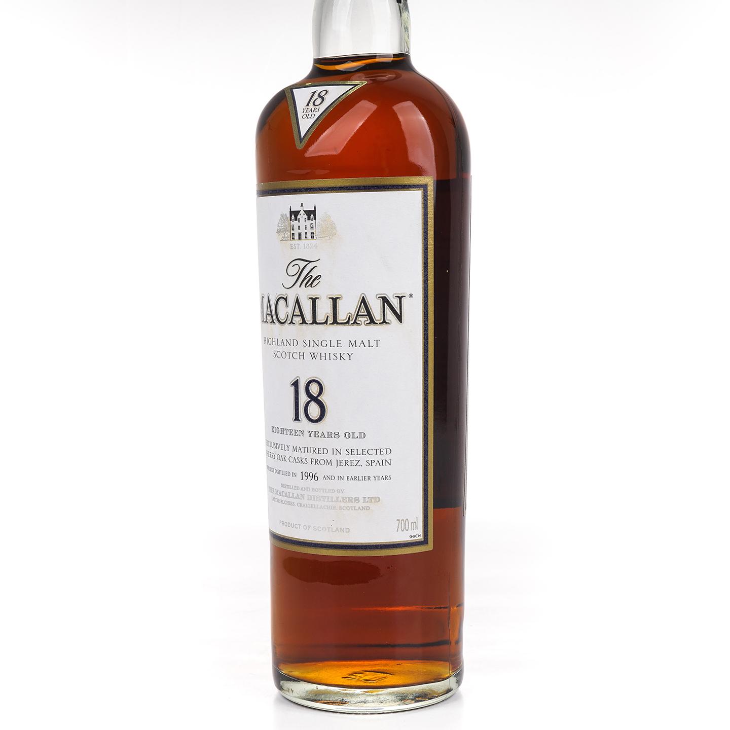 Macallan 麦卡伦 18年 1996 雪莉桶 行货