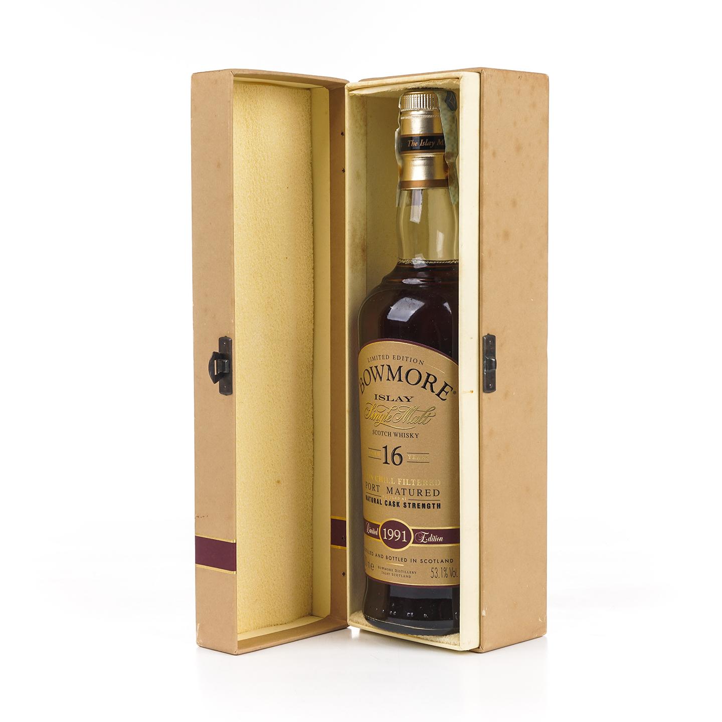 Bowmore 波摩 16年 1991 波特风味桶 桶强