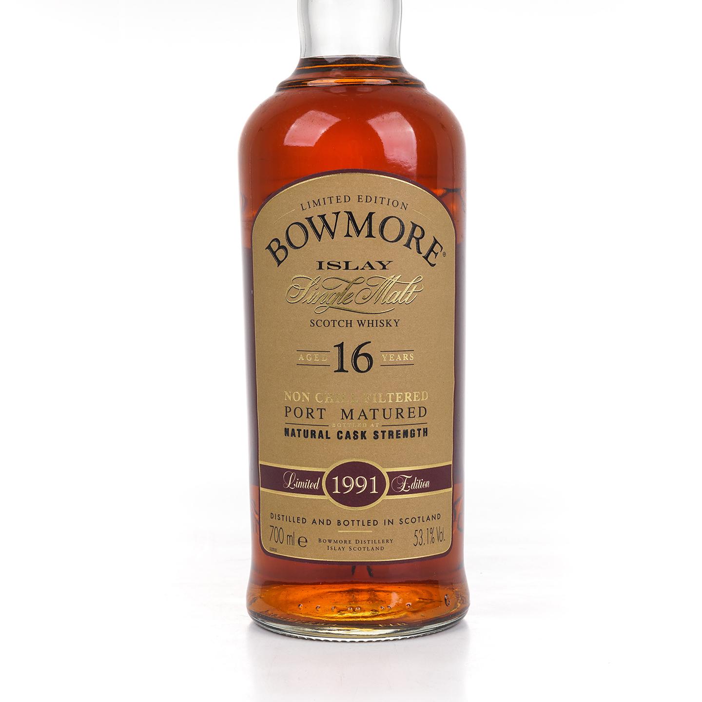 Bowmore 波摩 16年 1991 波特风味桶 桶强