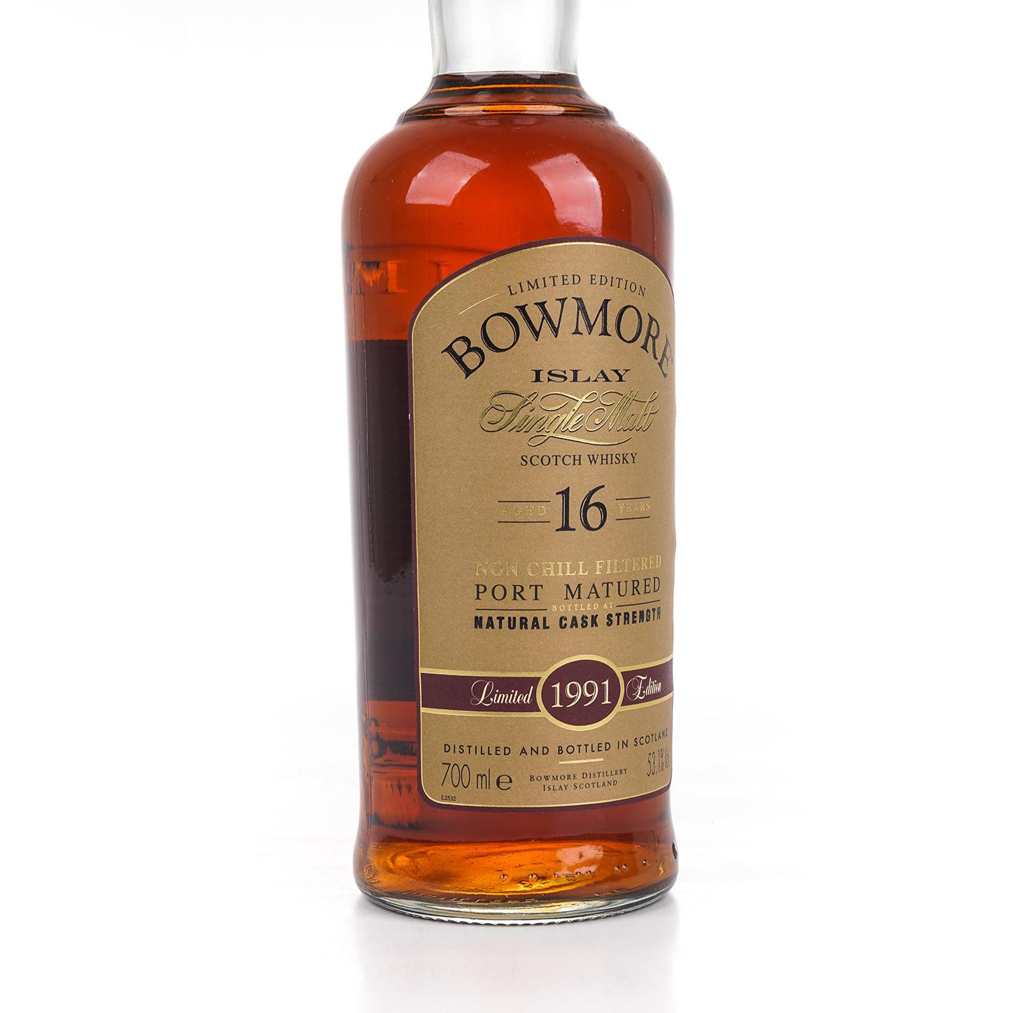 Bowmore 波摩 16年 1991 波特风味桶 桶强