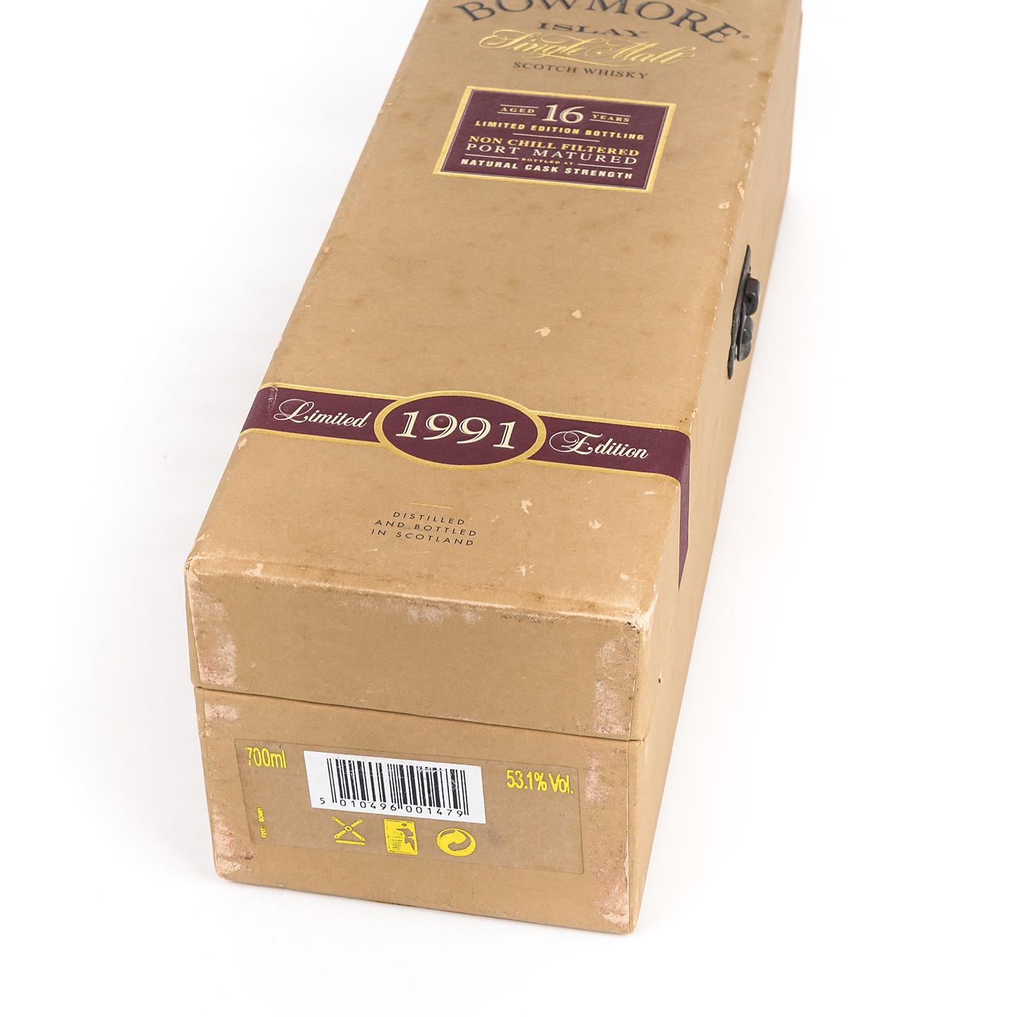 Bowmore 波摩 16年 1991 波特风味桶 桶强