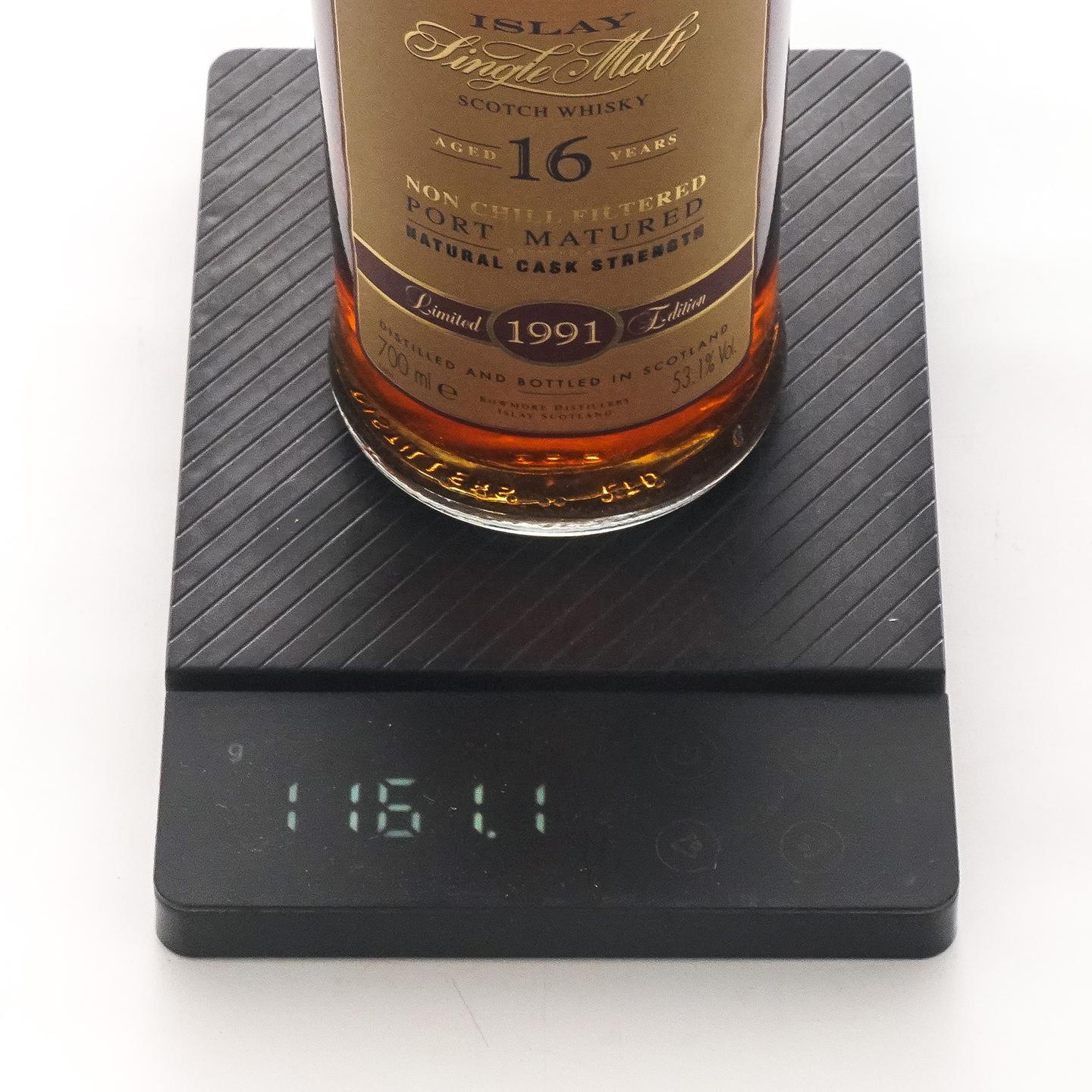 Bowmore 波摩 16年 1991 波特风味桶 桶强