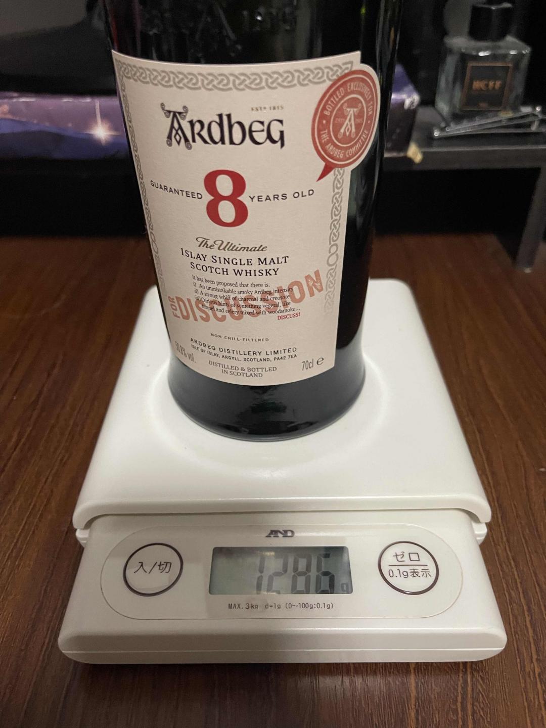 中 Ardbeg 阿贝8年 2021 For Discussion 50.8p0ml 会员版 艾雷岛的风味辩论课，值得入手