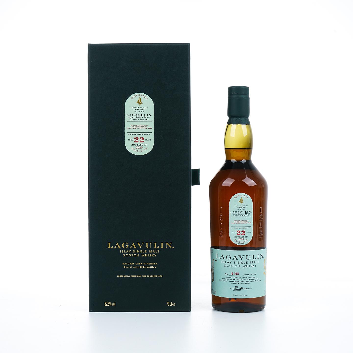 Lagavulin 乐加维林 22年 2020 爵士音乐节 桶强