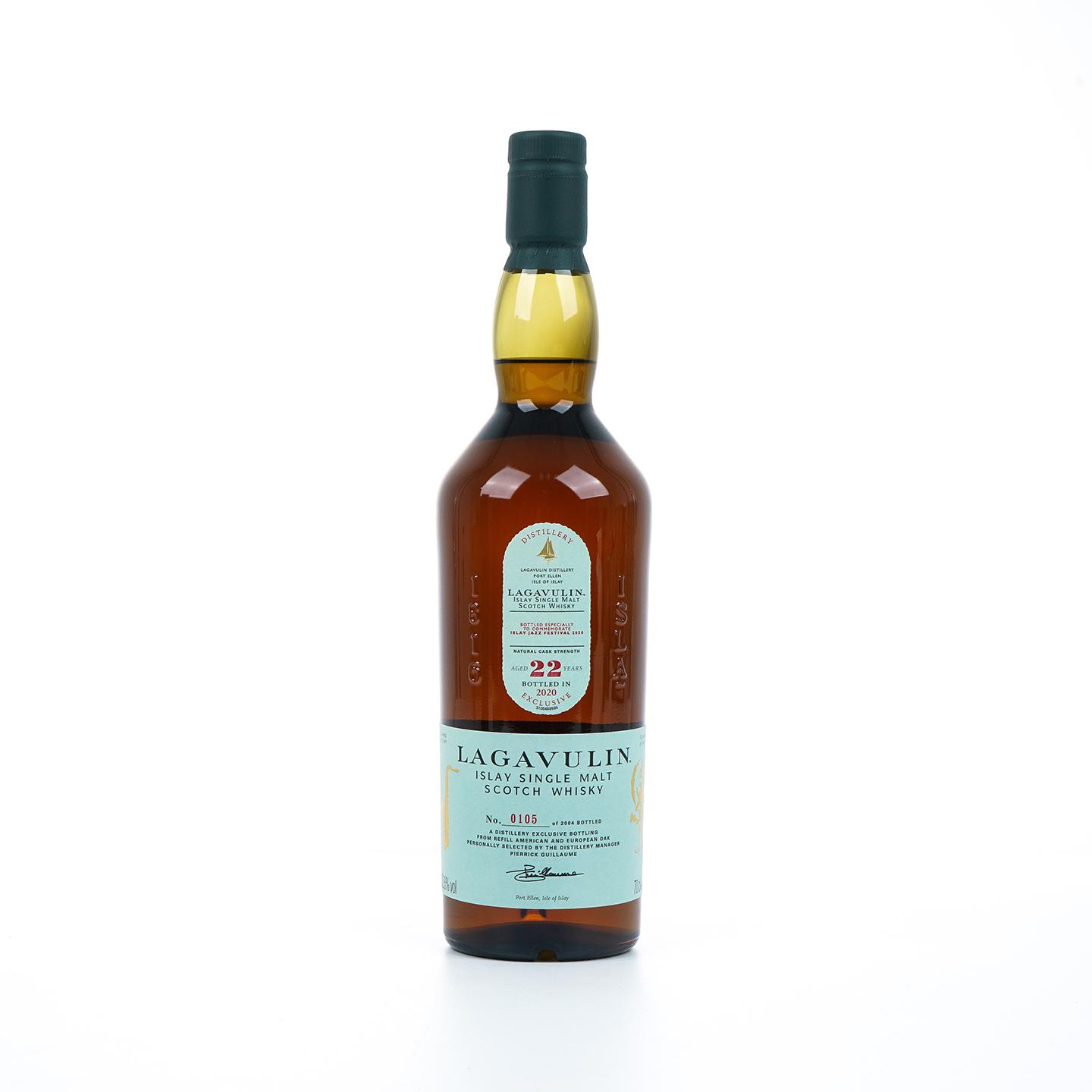 Lagavulin 乐加维林 22年 2020 爵士音乐节 桶强