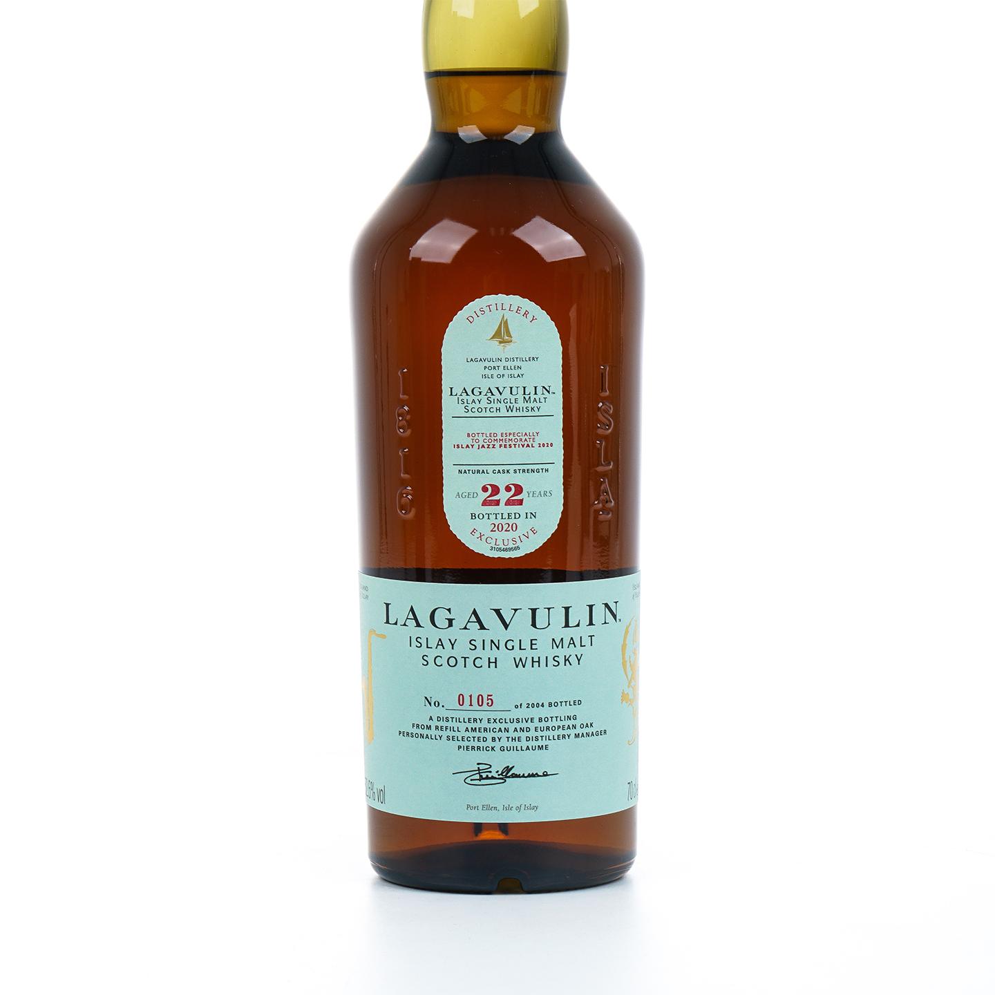 Lagavulin 乐加维林 22年 2020 爵士音乐节 桶强