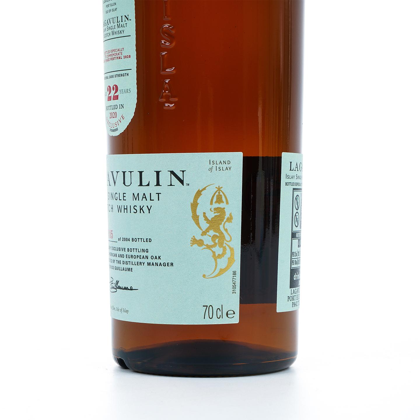 Lagavulin 乐加维林 22年 2020 爵士音乐节 桶强