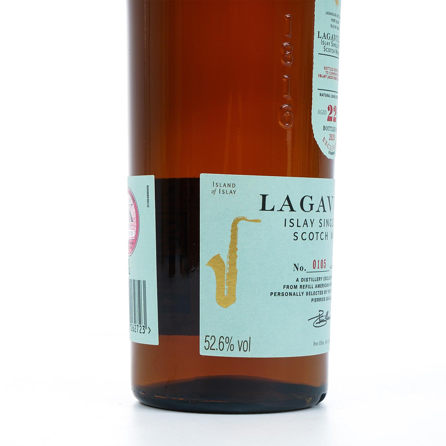 Lagavulin 乐加维林 22年 2020 爵士音乐节 桶强