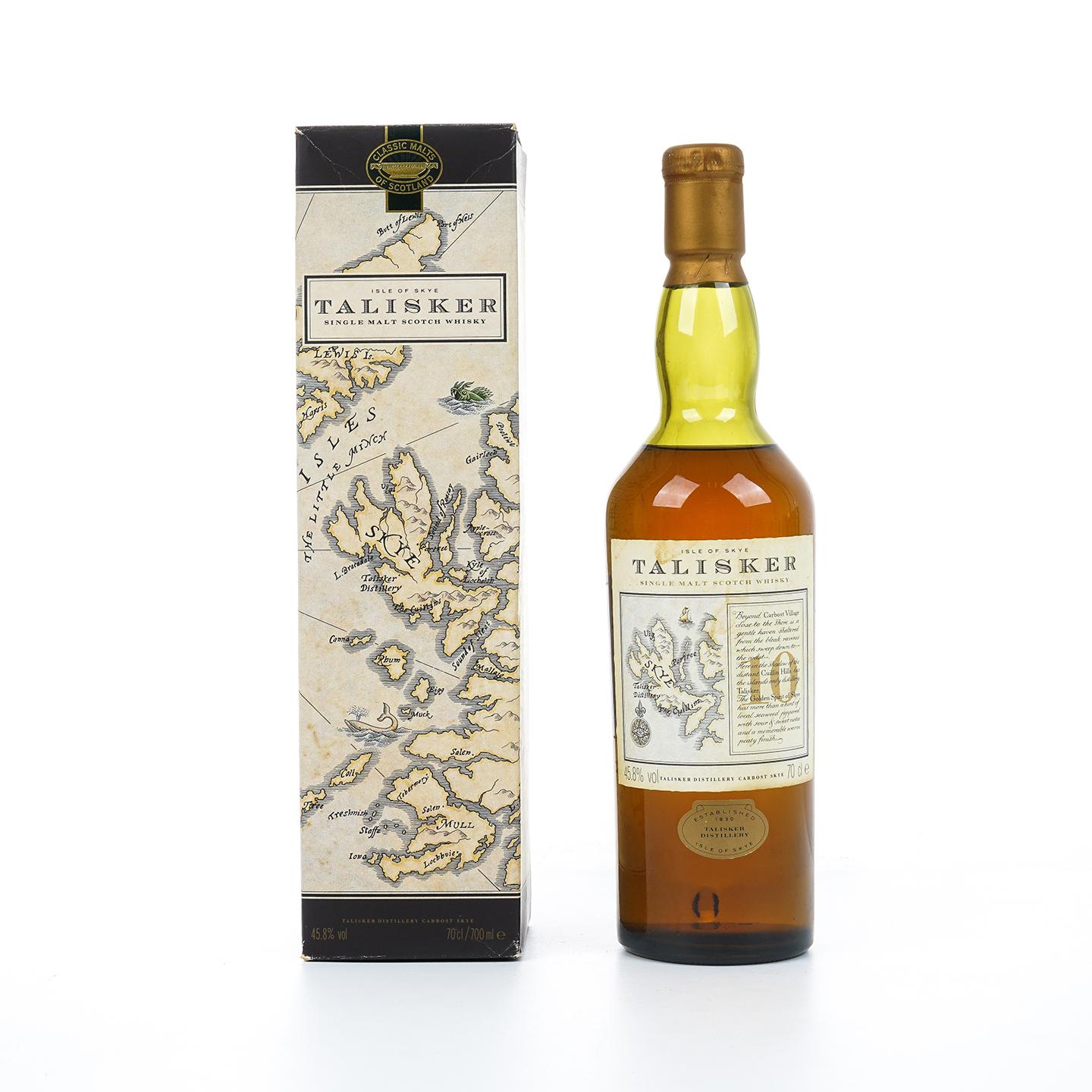 泰斯卡 10年 地图标 700ml