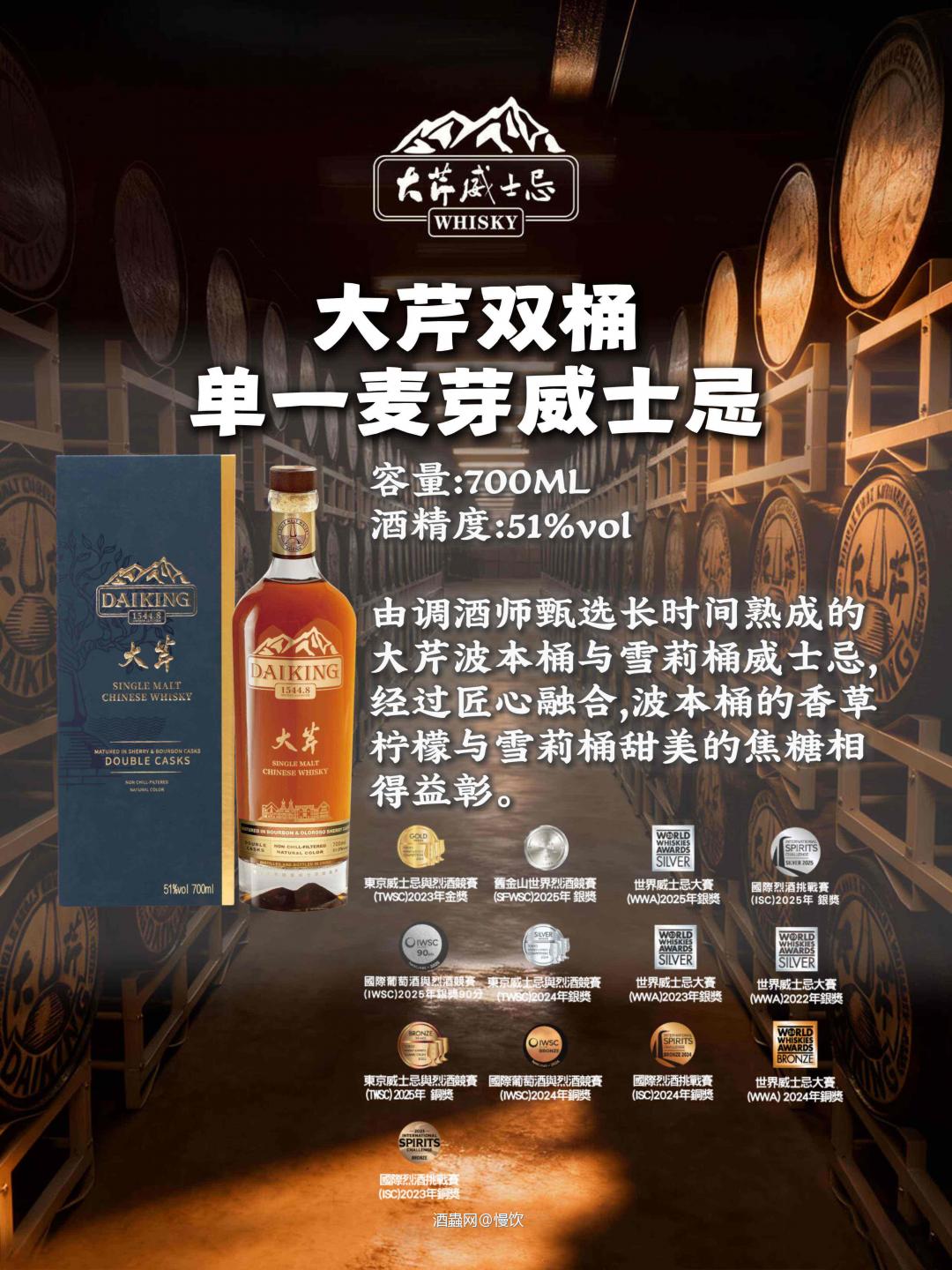 大芹丨国产单一麦芽的先驱,开启国威新时代!