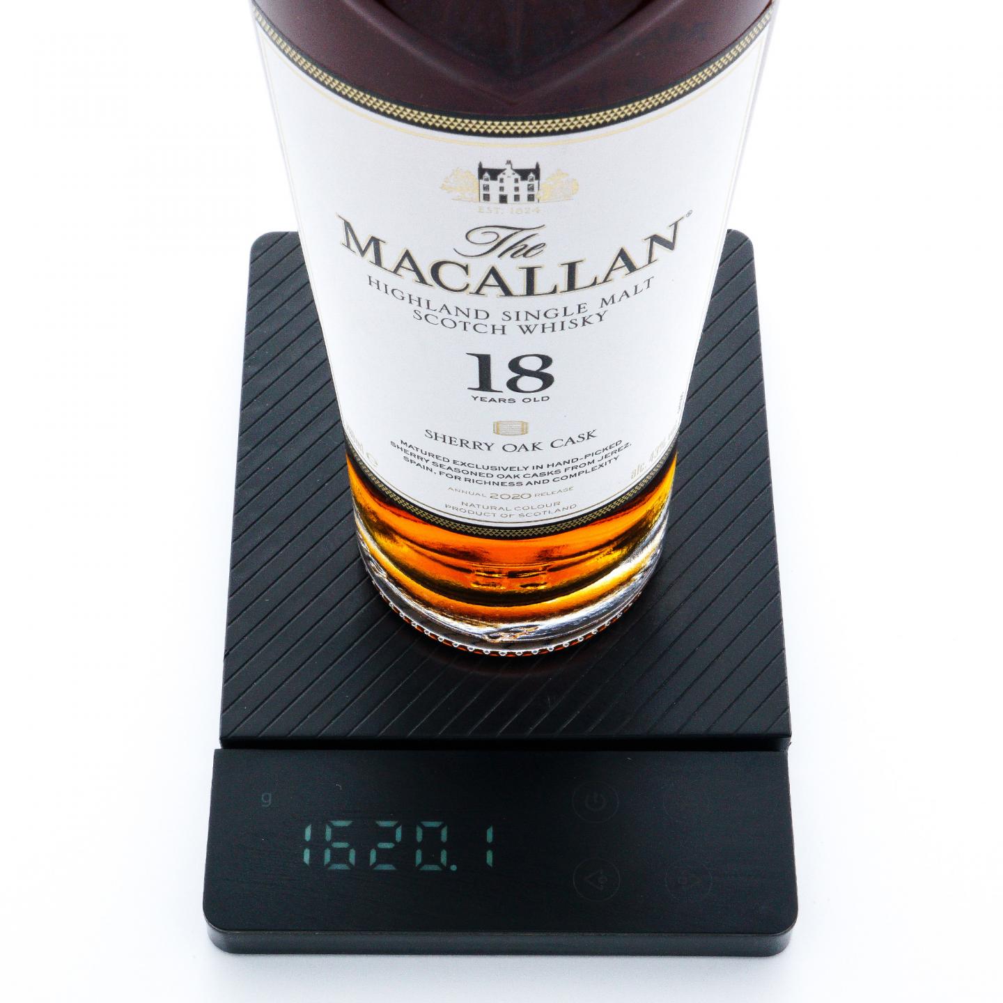 【附X光图】麦卡伦 18年 2020 雪莉桶 43%