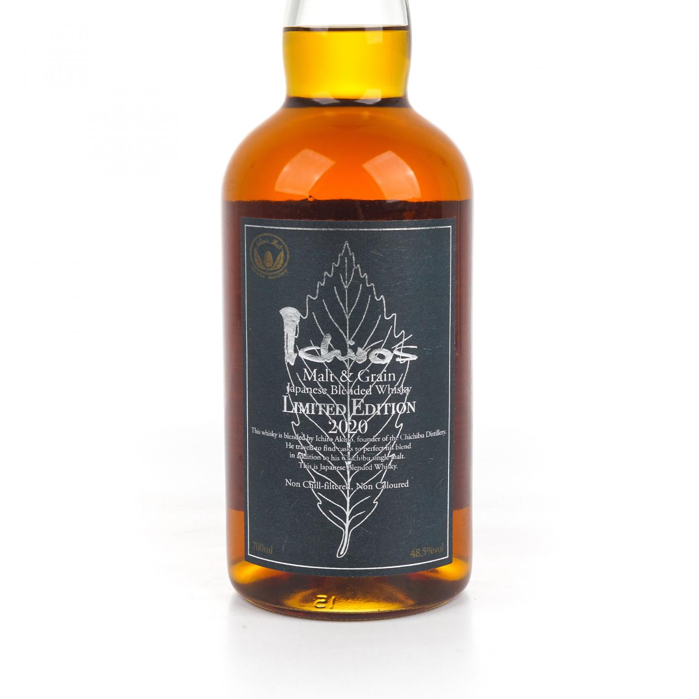 秩父 2020 黑叶 Ichiro's Malt & Grain 限量版 木盒