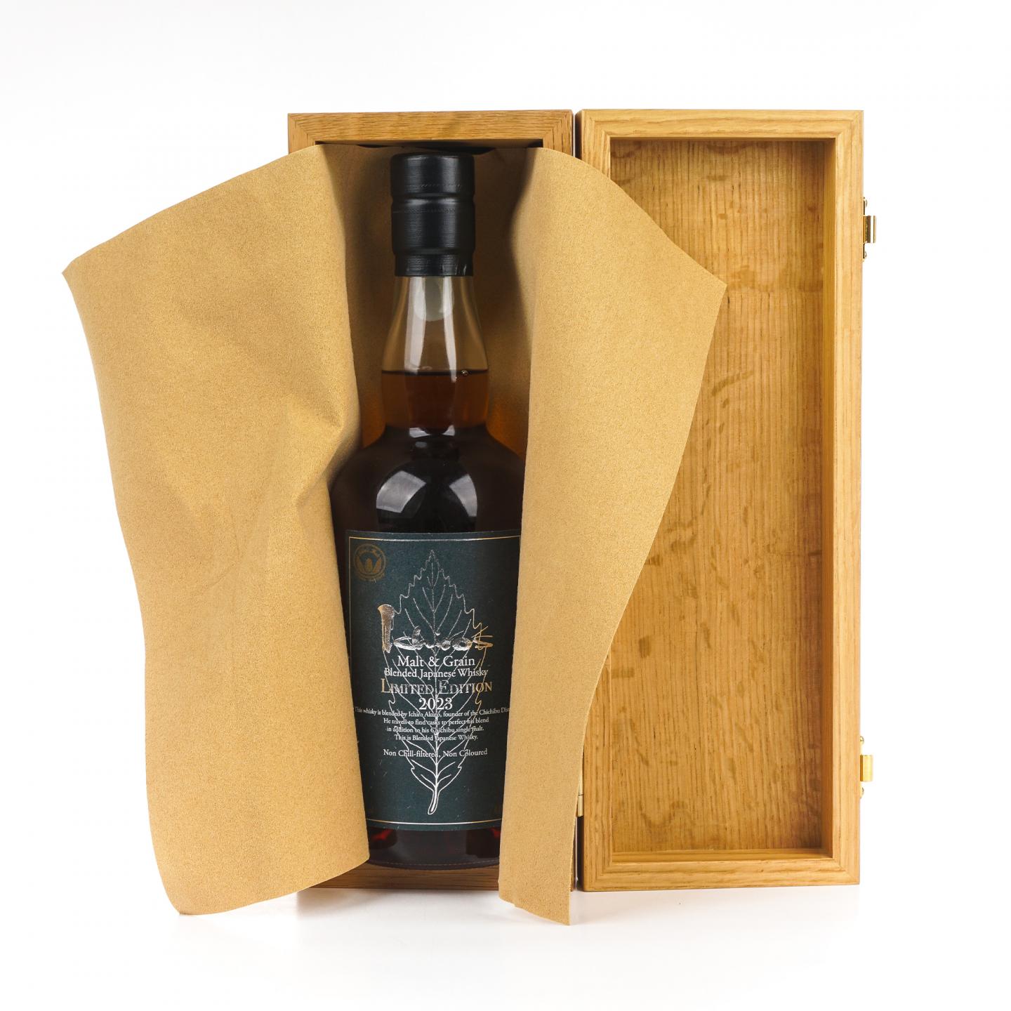 秩父 2023 黑叶 Ichiro's Malt & Grain 限量版 木盒