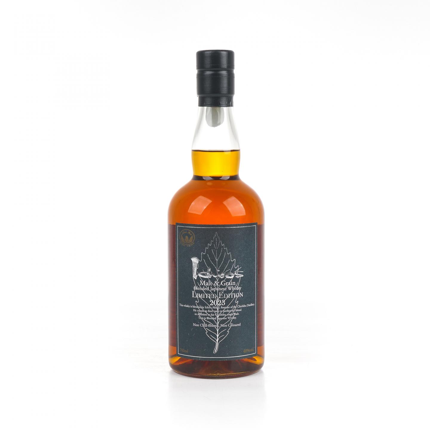 秩父 2023 黑叶 Ichiro's Malt & Grain 限量版 木盒