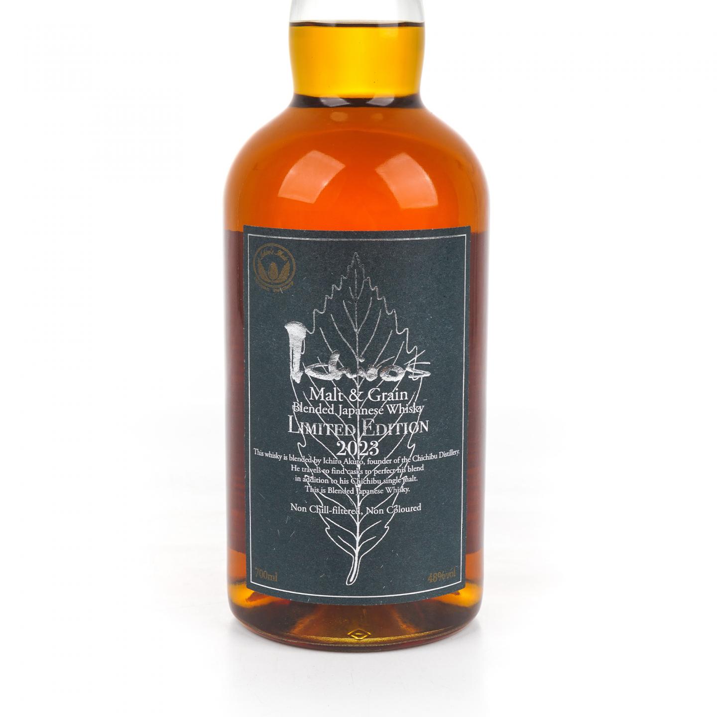 秩父 2023 黑叶 Ichiro's Malt & Grain 限量版 木盒