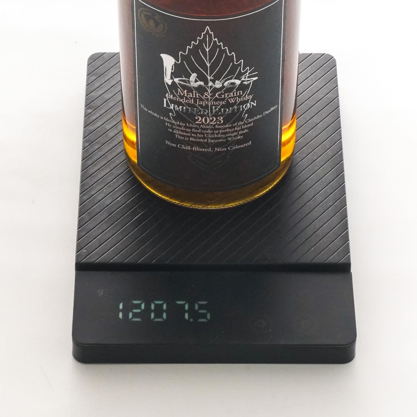 秩父 2023 黑叶 Ichiro's Malt & Grain 限量版 木盒