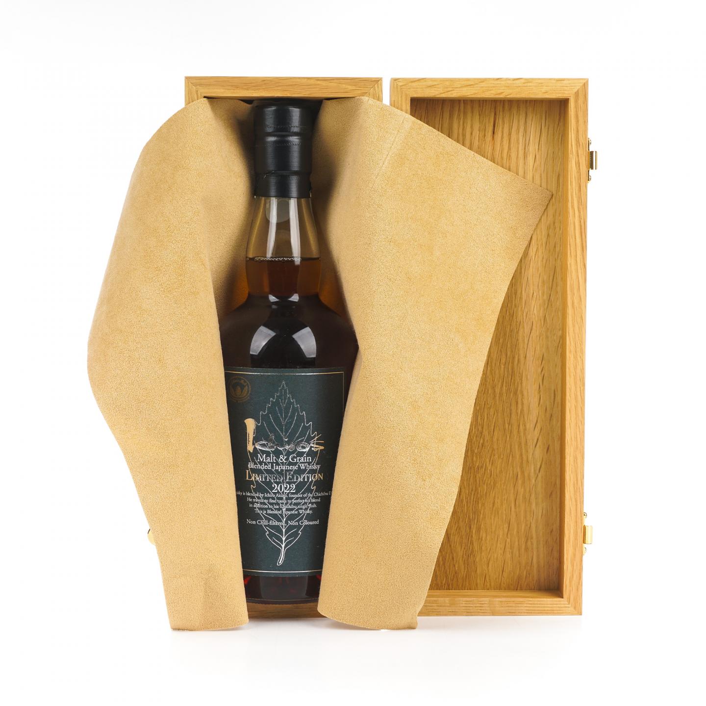 秩父 2022 黑叶 Ichiro's Malt & Grain 限量版 木盒