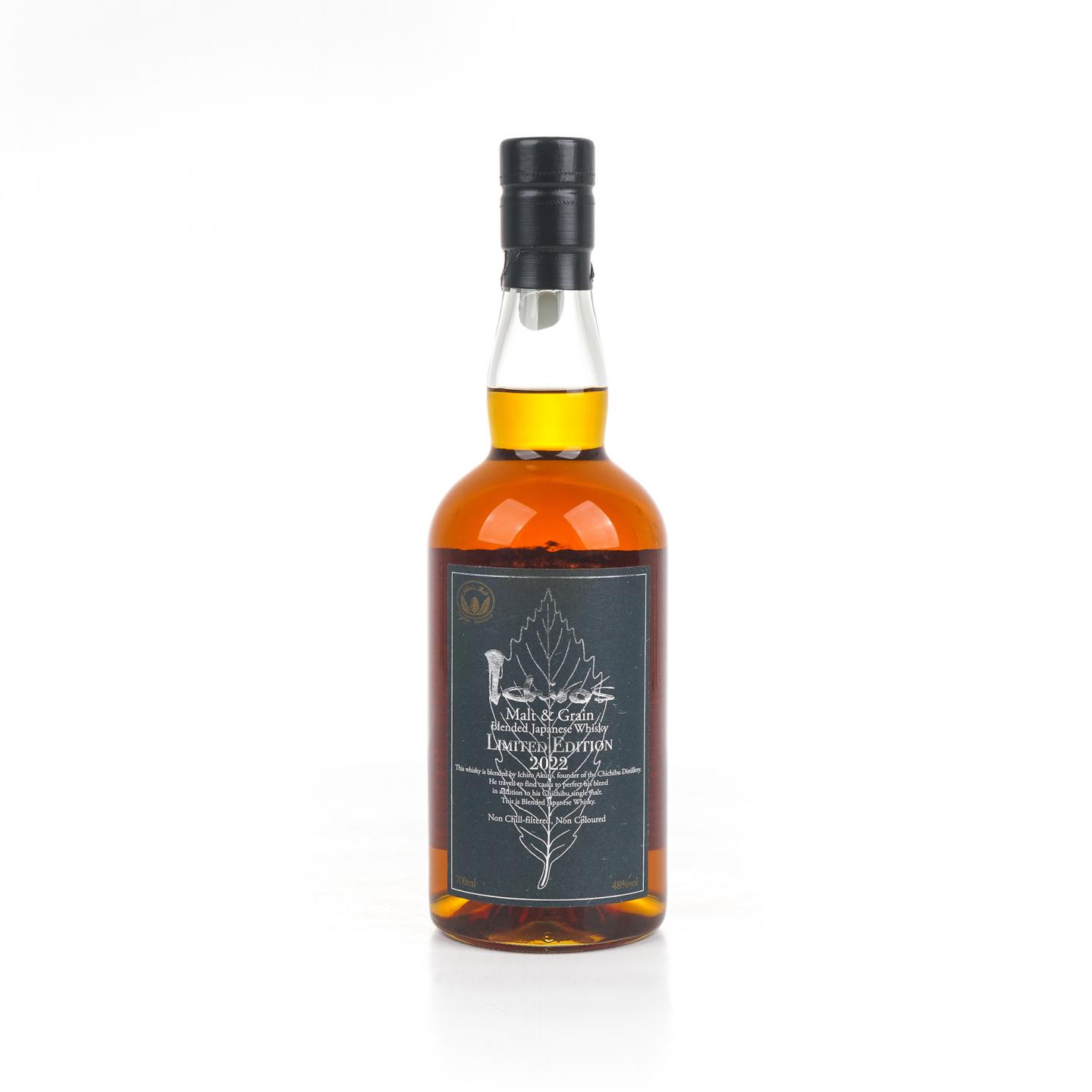 秩父 2022 黑叶 Ichiro's Malt & Grain 限量版 木盒