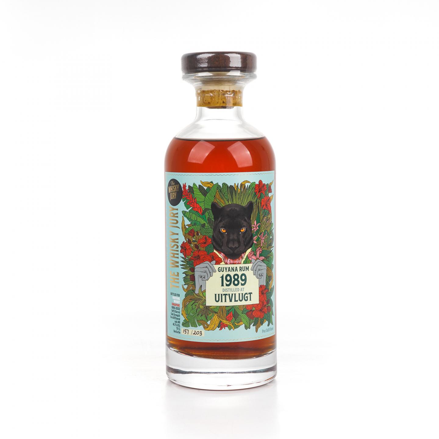 Guyana 1989-2022 Uitvlugt 朗姆酒 The Whisky Jury 桶强