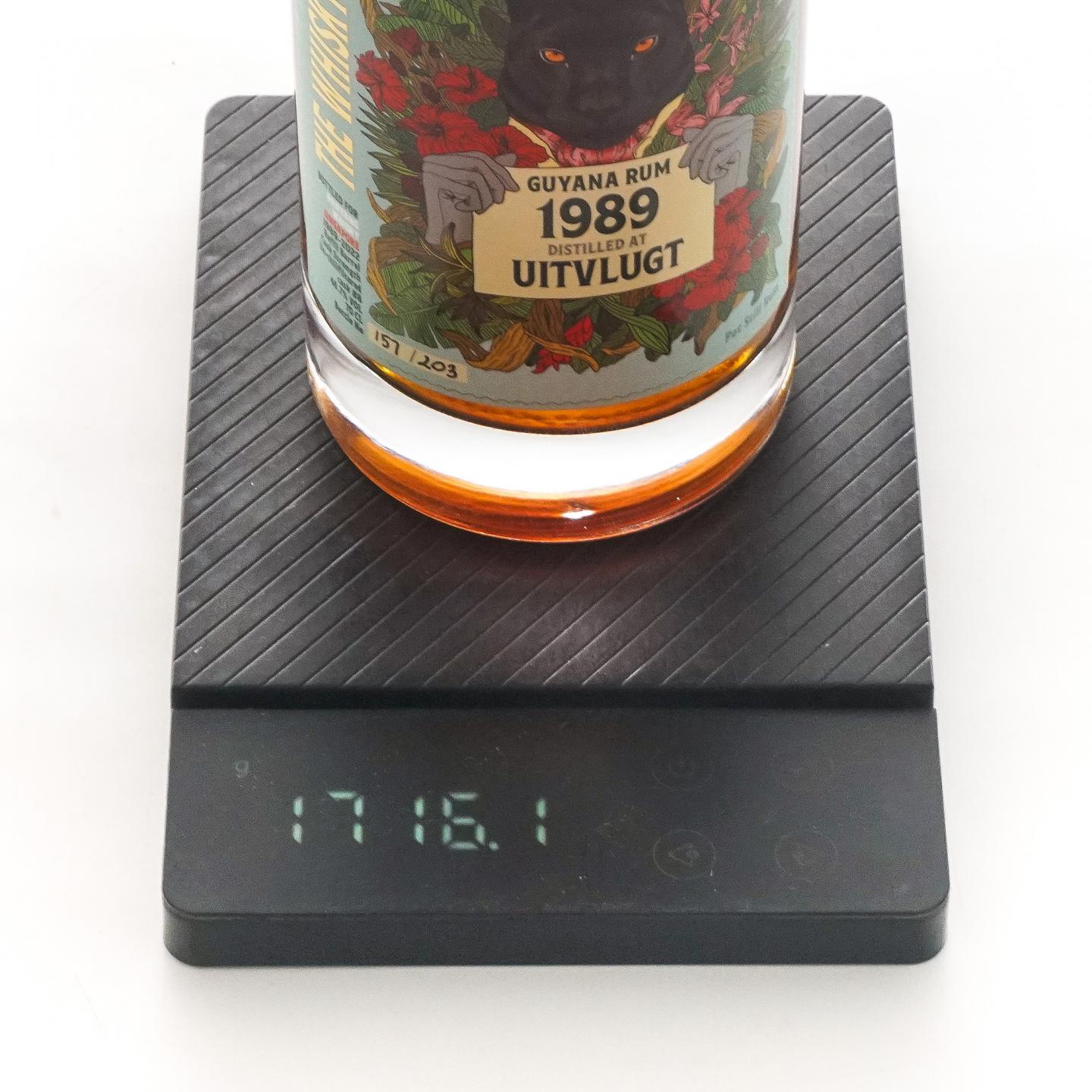 Guyana 1989-2022 Uitvlugt 朗姆酒 The Whisky Jury 桶强