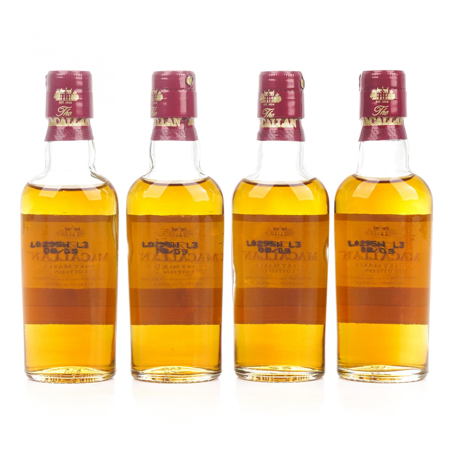 【酒版】麦卡伦 1824系列 Whisky Maker's Edition 12瓶组*50ml