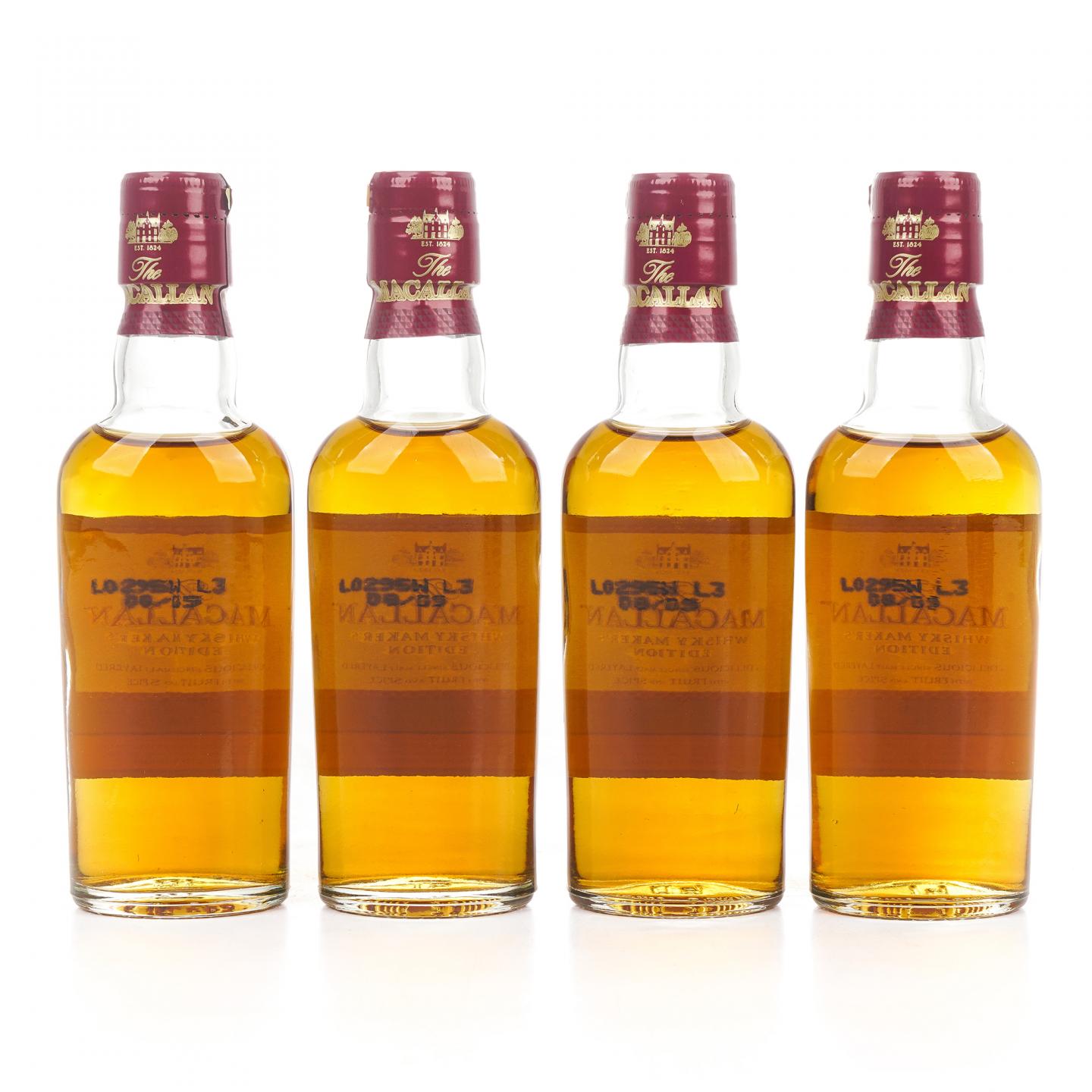 【酒版】麦卡伦 1824系列 Whisky Maker's Edition 12瓶组*50ml