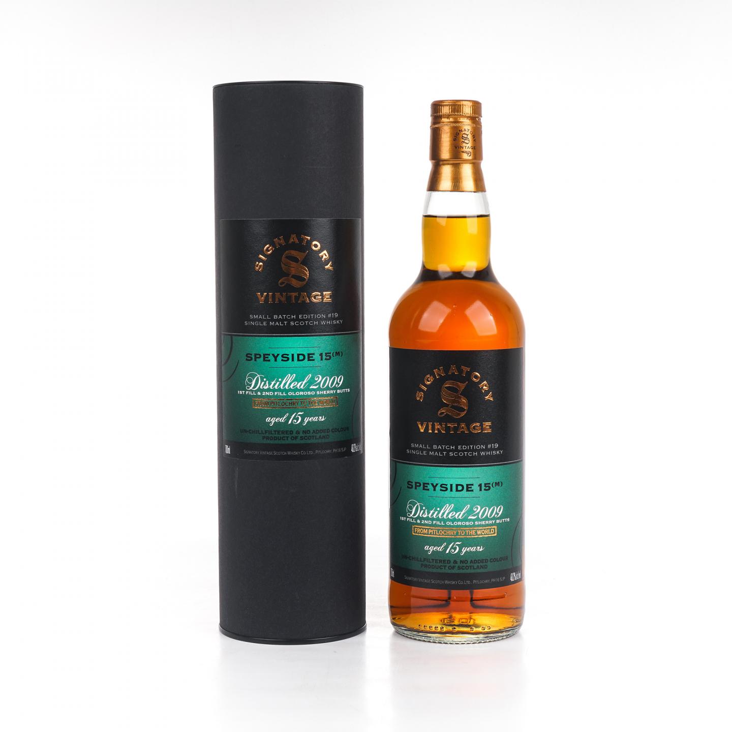 Speyside (M) 15年 2009-2025 SV Small Batch Edition #19