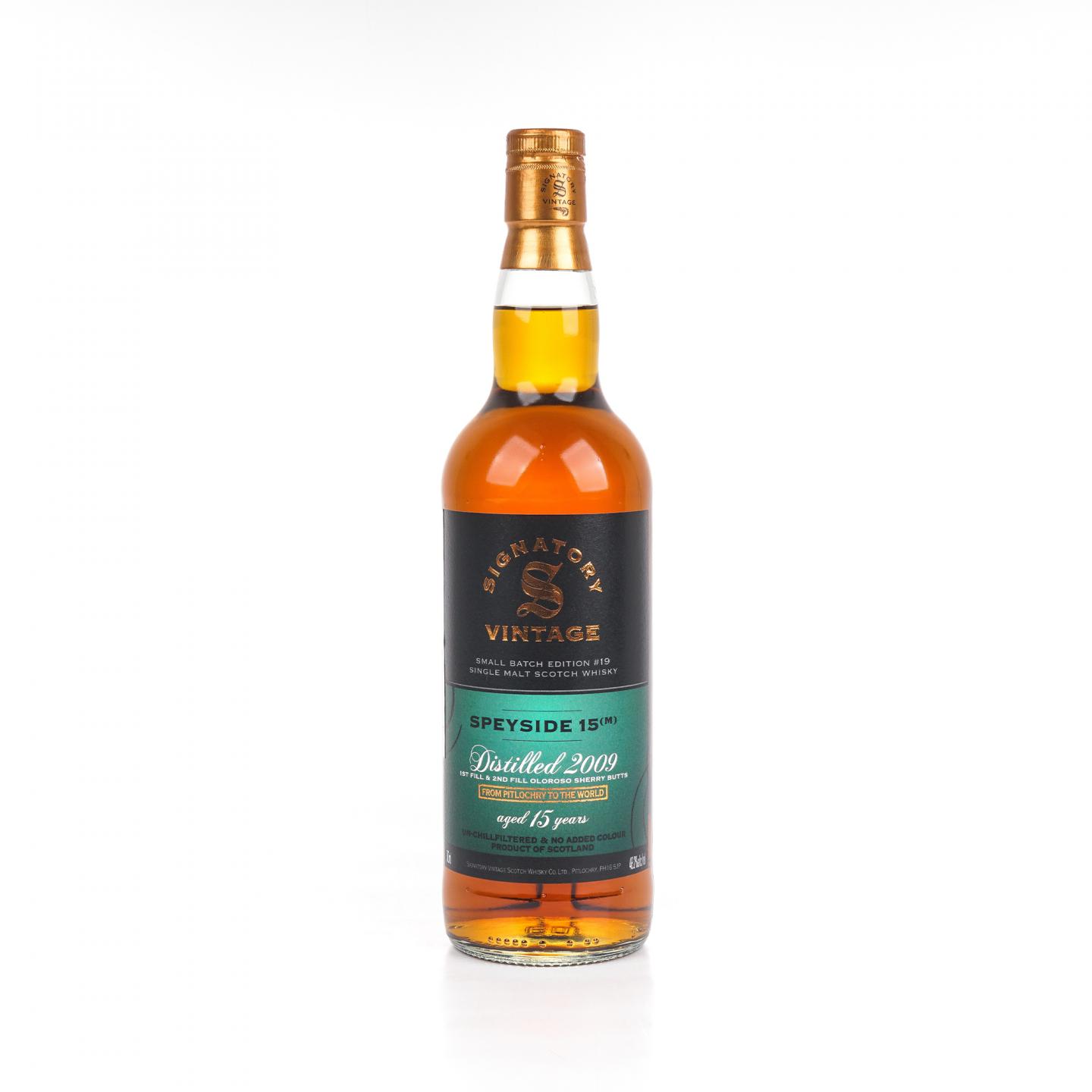 Speyside (M) 15年 2009-2025 SV Small Batch Edition #19