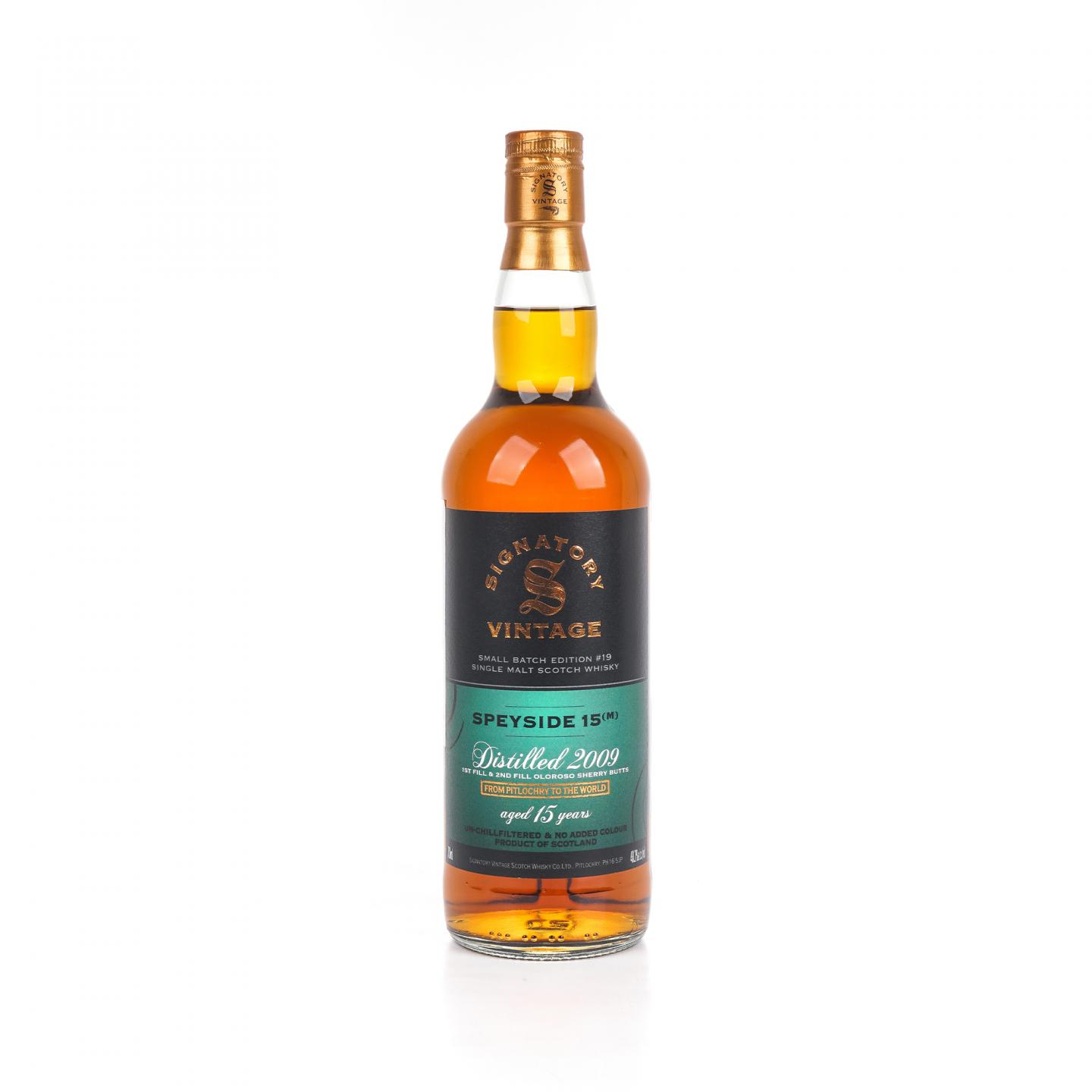Speyside (M) 15年 2009-2025 Small Batch Edition #19 SV