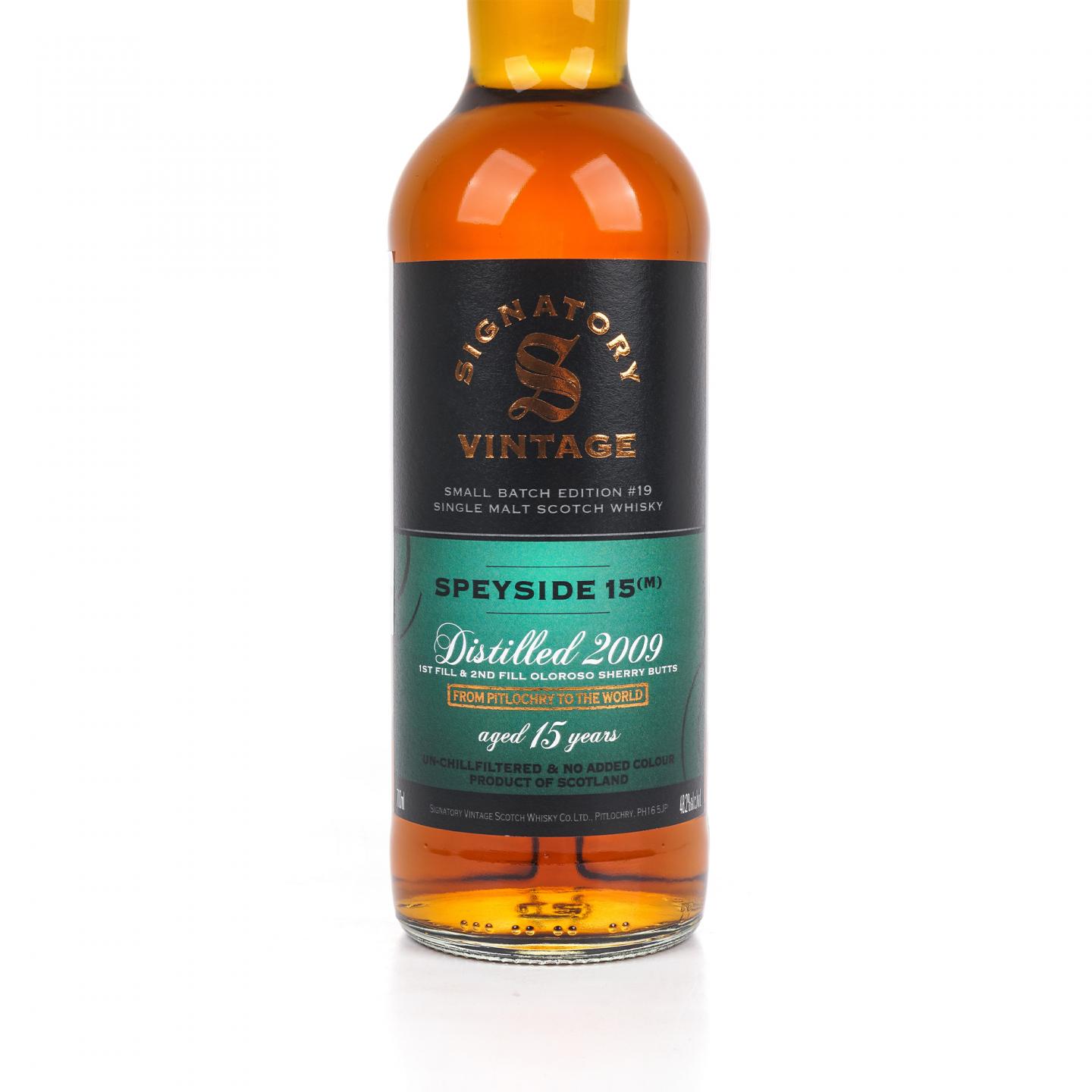 Speyside (M) 15年 2009-2025 Small Batch Edition #19 SV