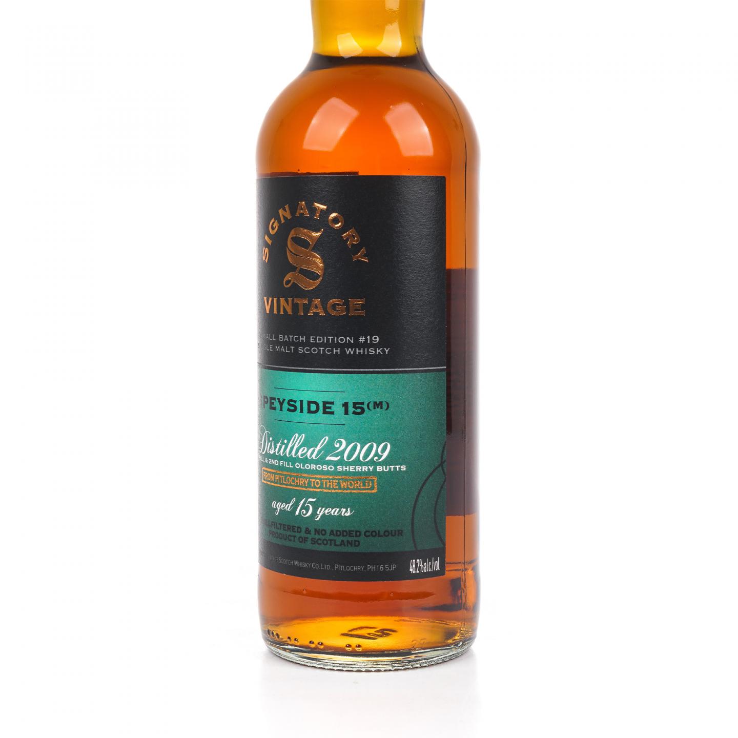 Speyside (M) 15年 2009-2025 Small Batch Edition #19 SV