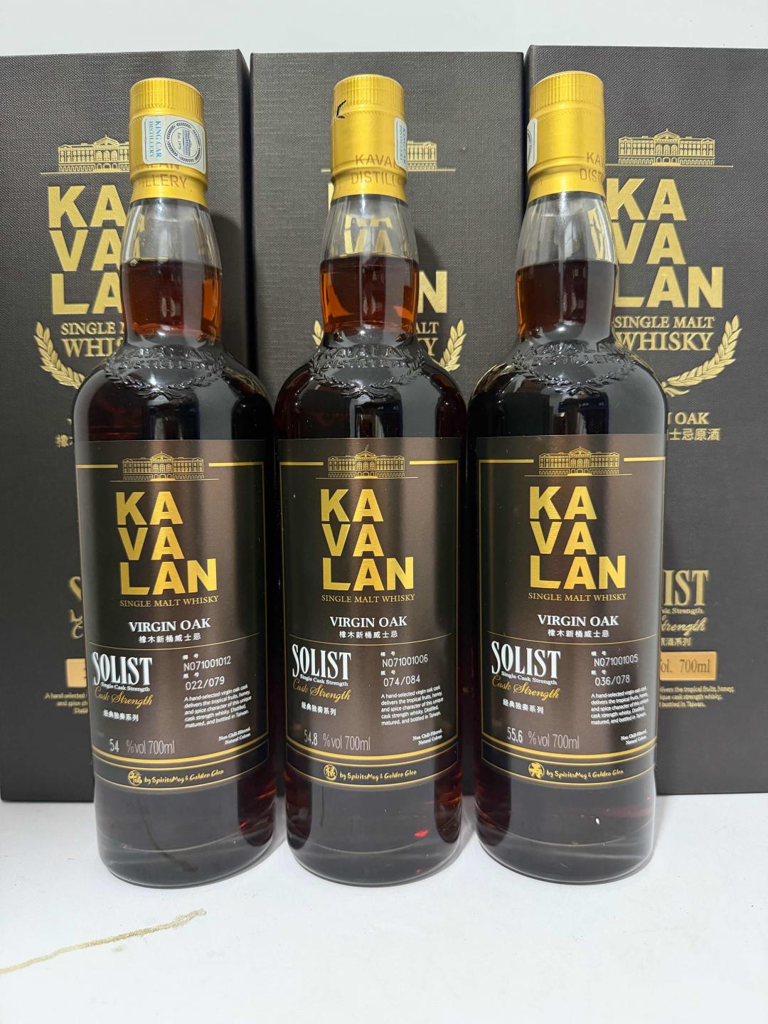 噶玛兰经典独奏橡木新桶三瓶组