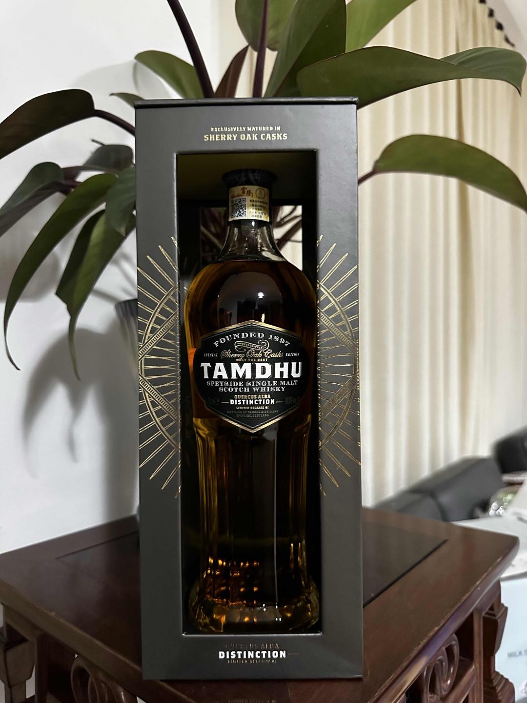【绝版停产好酒】 tamdhu 檀度纯粹 白橡木 Oloroso 雪莉桶 第一版 （行货）