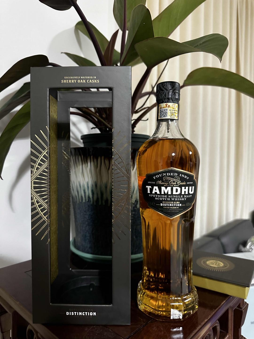 【绝版停产好酒】 tamdhu 檀度纯粹 白橡木 Oloroso 雪莉桶 第一版 （行货）