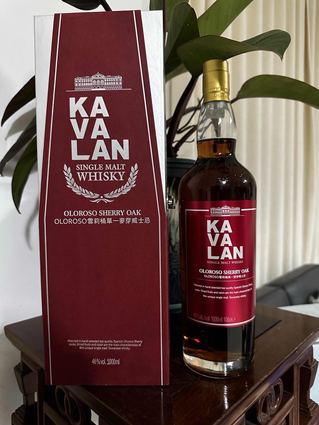 【我国宝岛靓酒】 噶玛兰 Oloroso 雪莉桶 1000ML