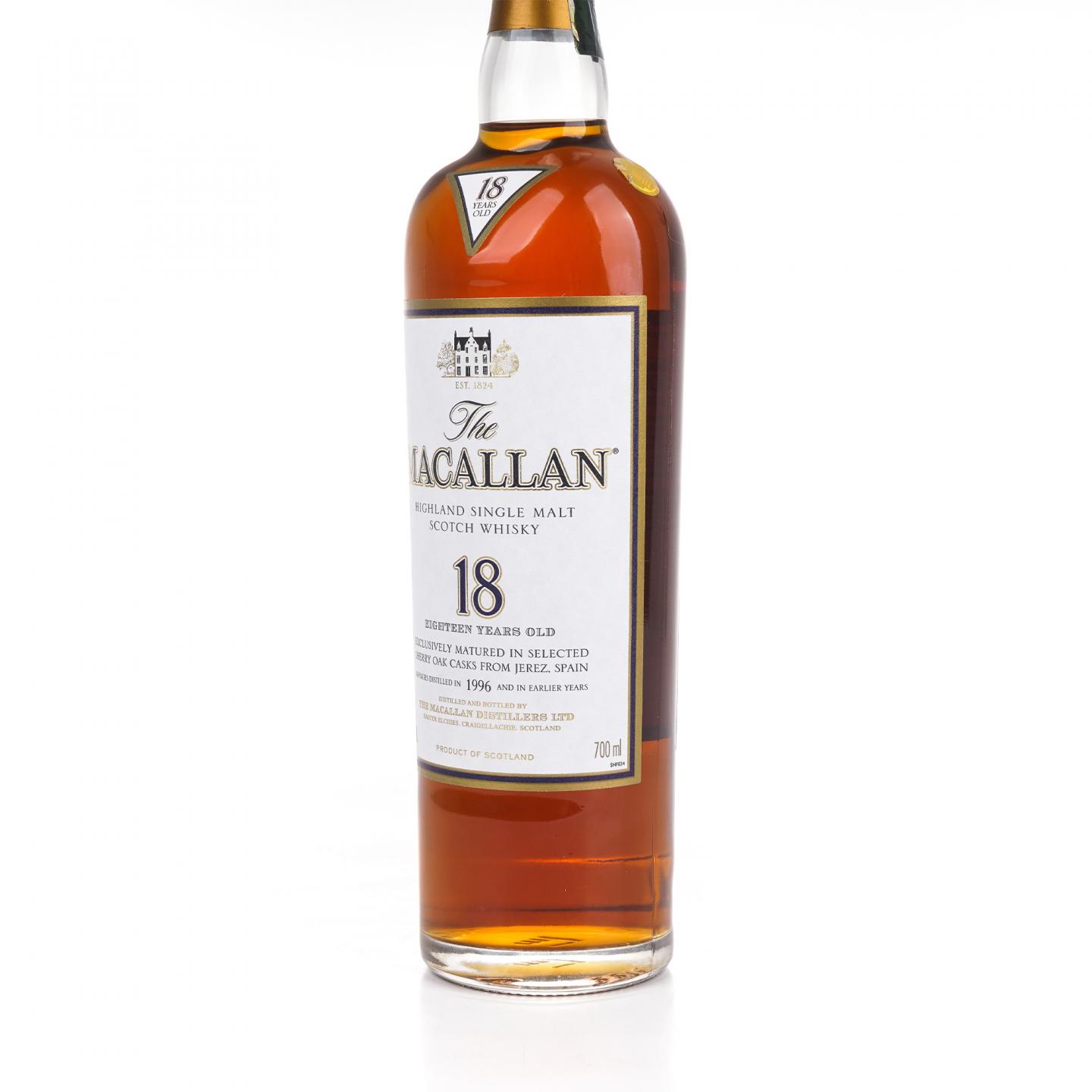 麦卡伦 18年 1996 雪莉桶