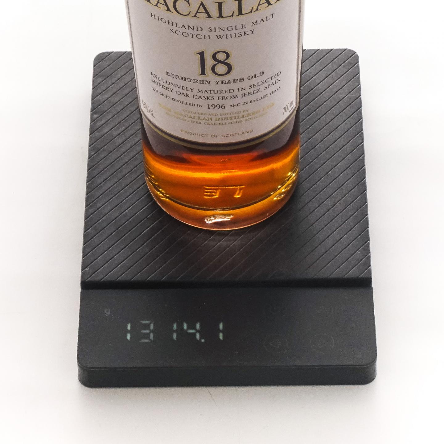 麦卡伦 18年 1996 雪莉桶