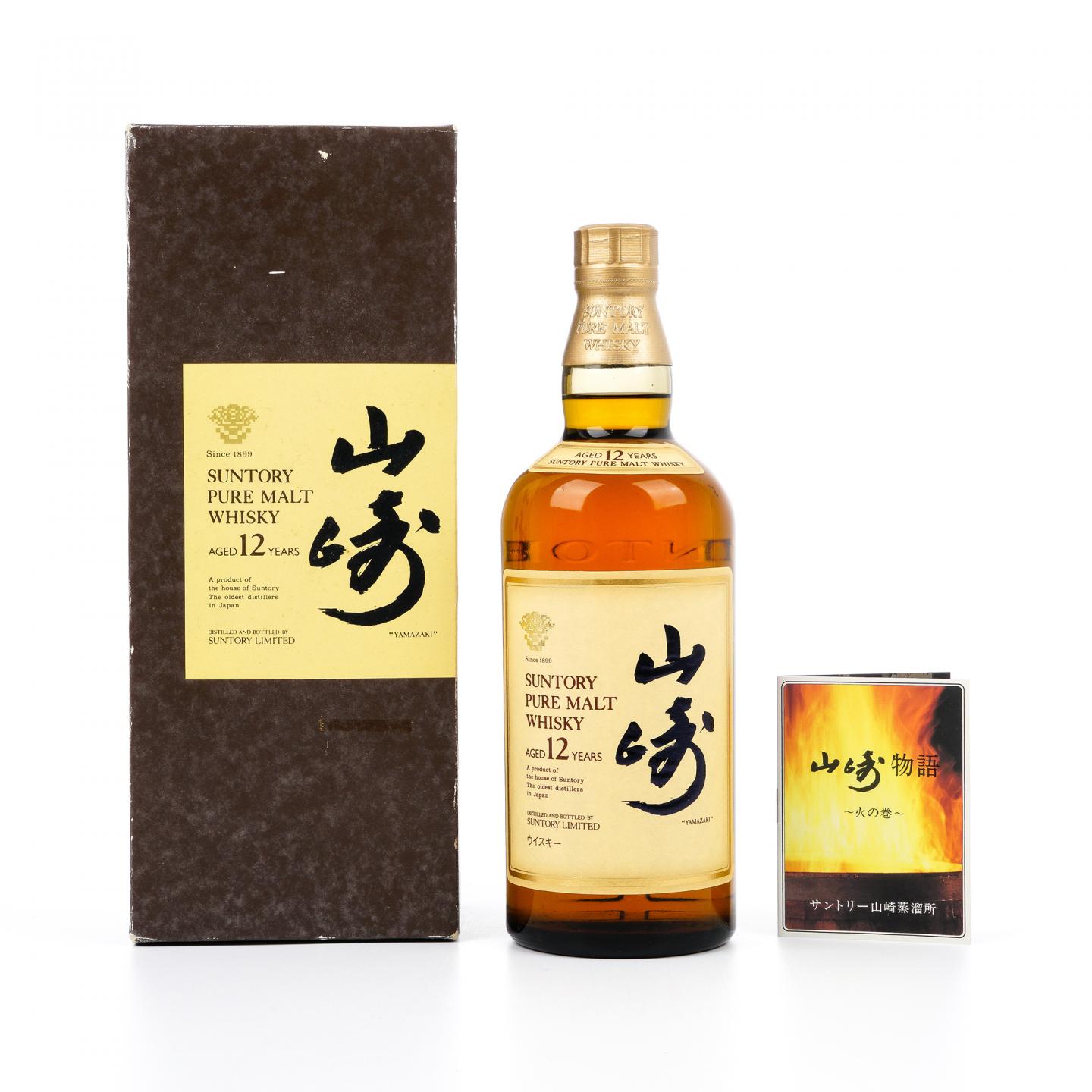 山崎 12年 金花标 Pure Malt 750ml